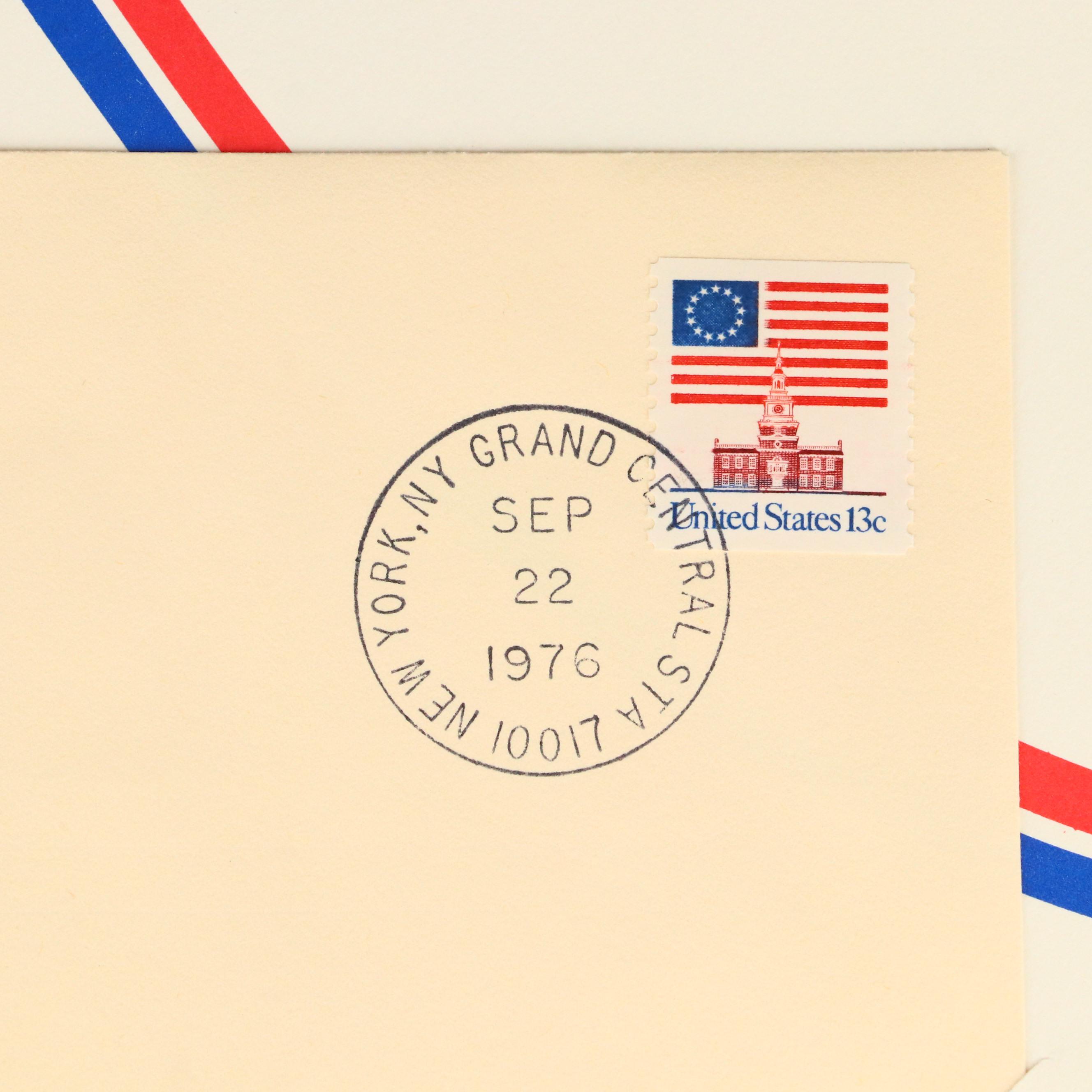 American Revolution Bicentennial Commemorative First Day Covers, 1976–1977