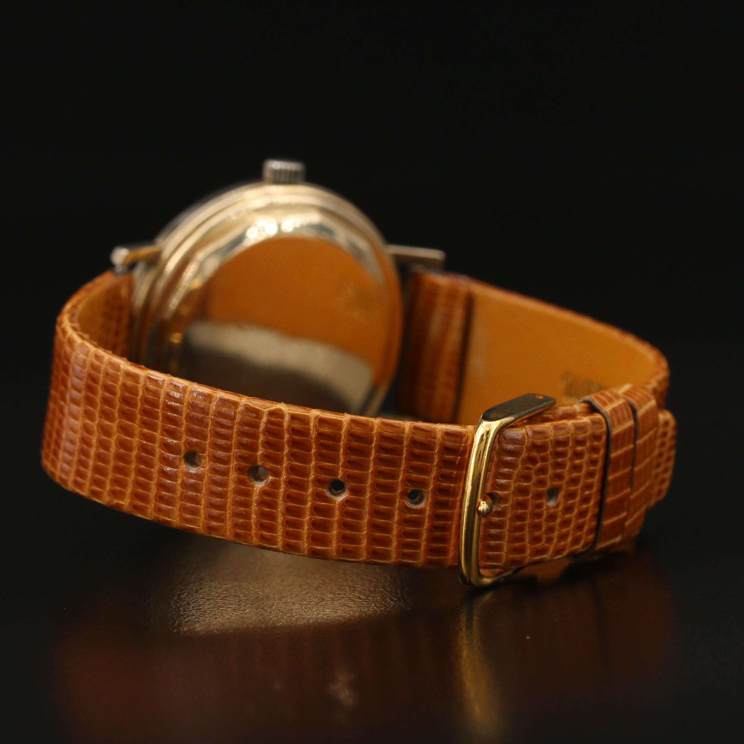 Vintage Movado "Sub Sea Kingmatic" 14K Gold Automatic Watch