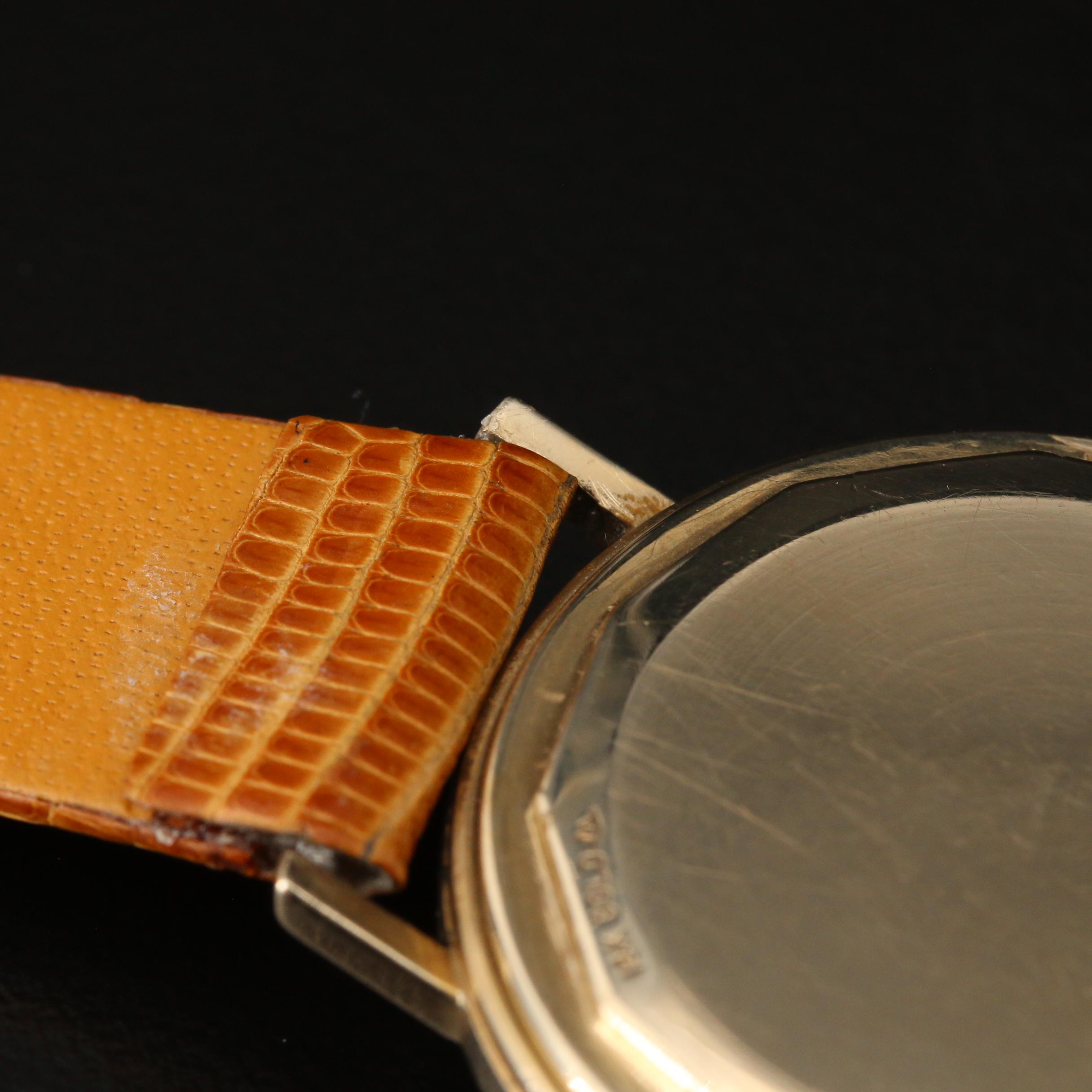 Vintage Movado "Sub Sea Kingmatic" 14K Gold Automatic Watch