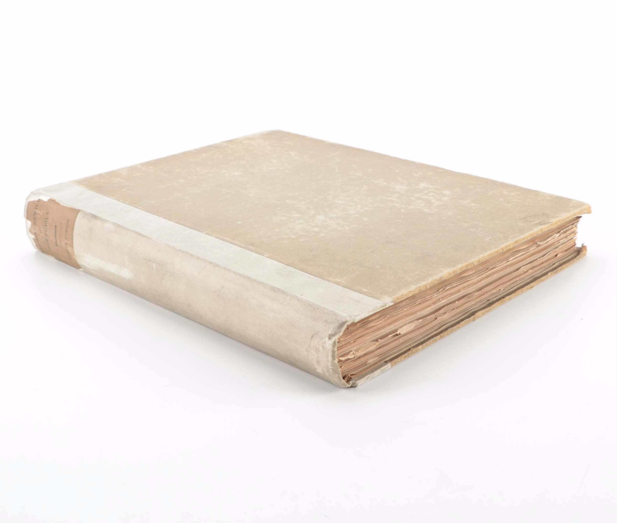 Limited Edition "Thomas Bewick and His Pupils" by Austin Dobson, 1884