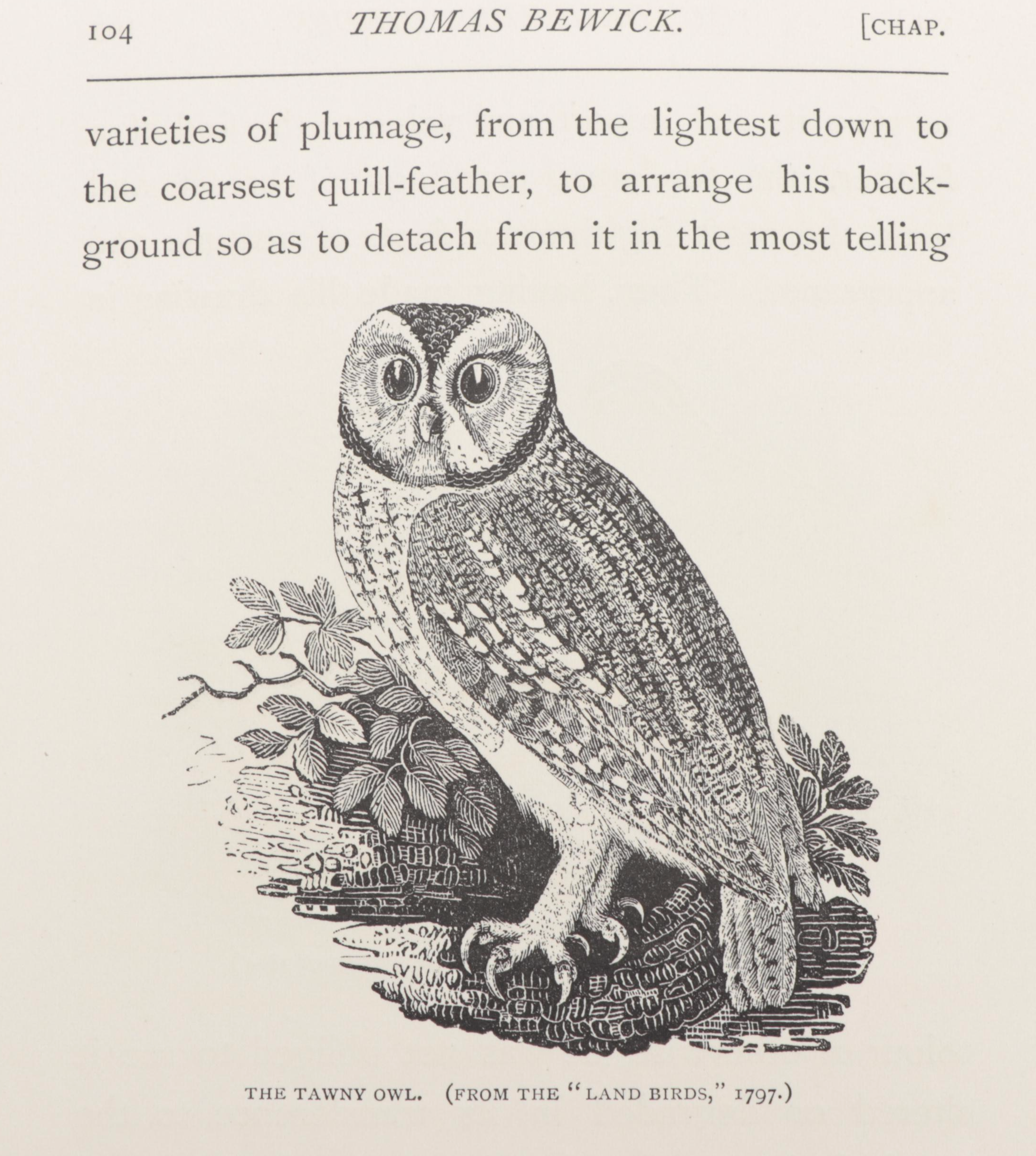 Limited Edition "Thomas Bewick and His Pupils" by Austin Dobson, 1884