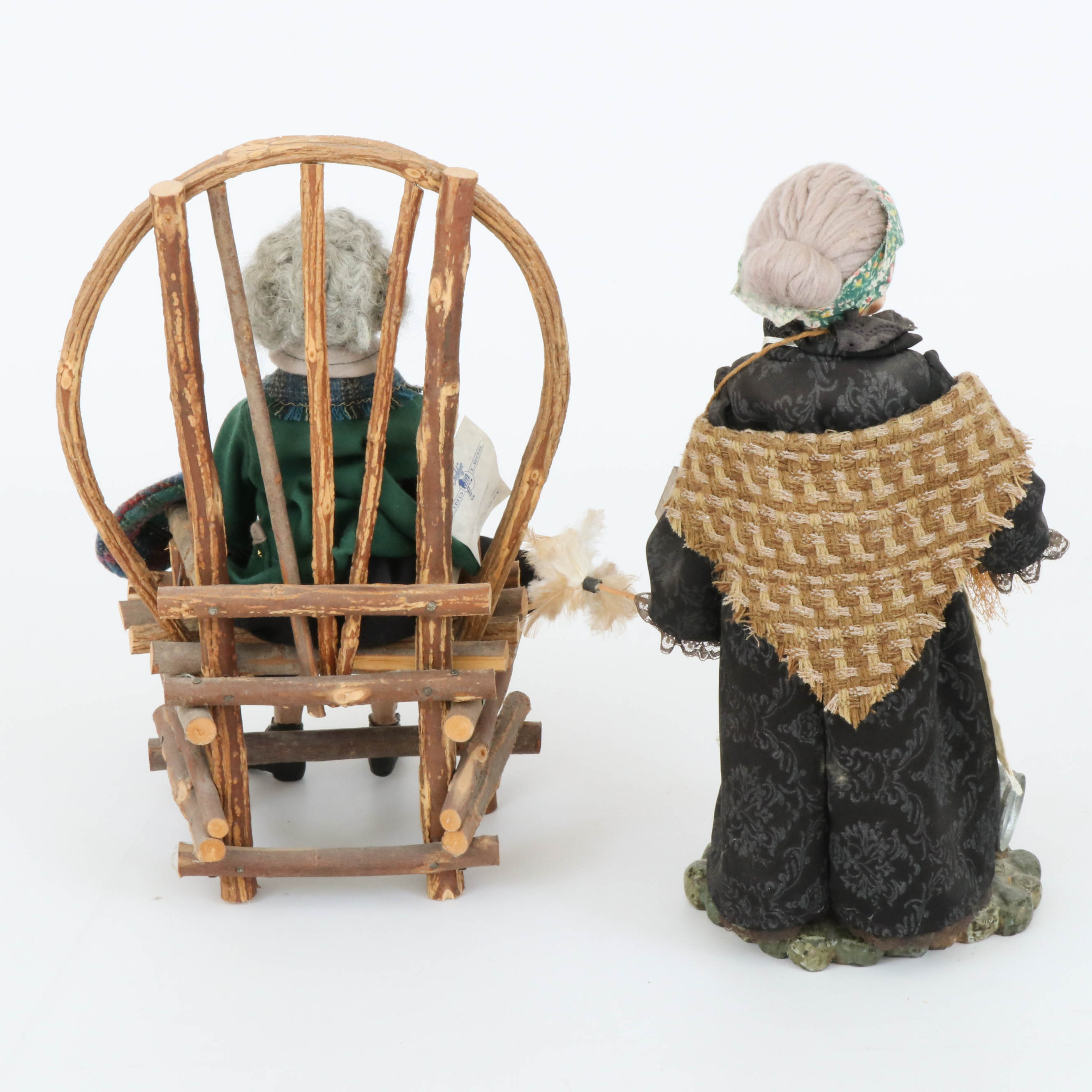 Jacqueline Kent Collection and Daddy's Long Legs Female Figurines