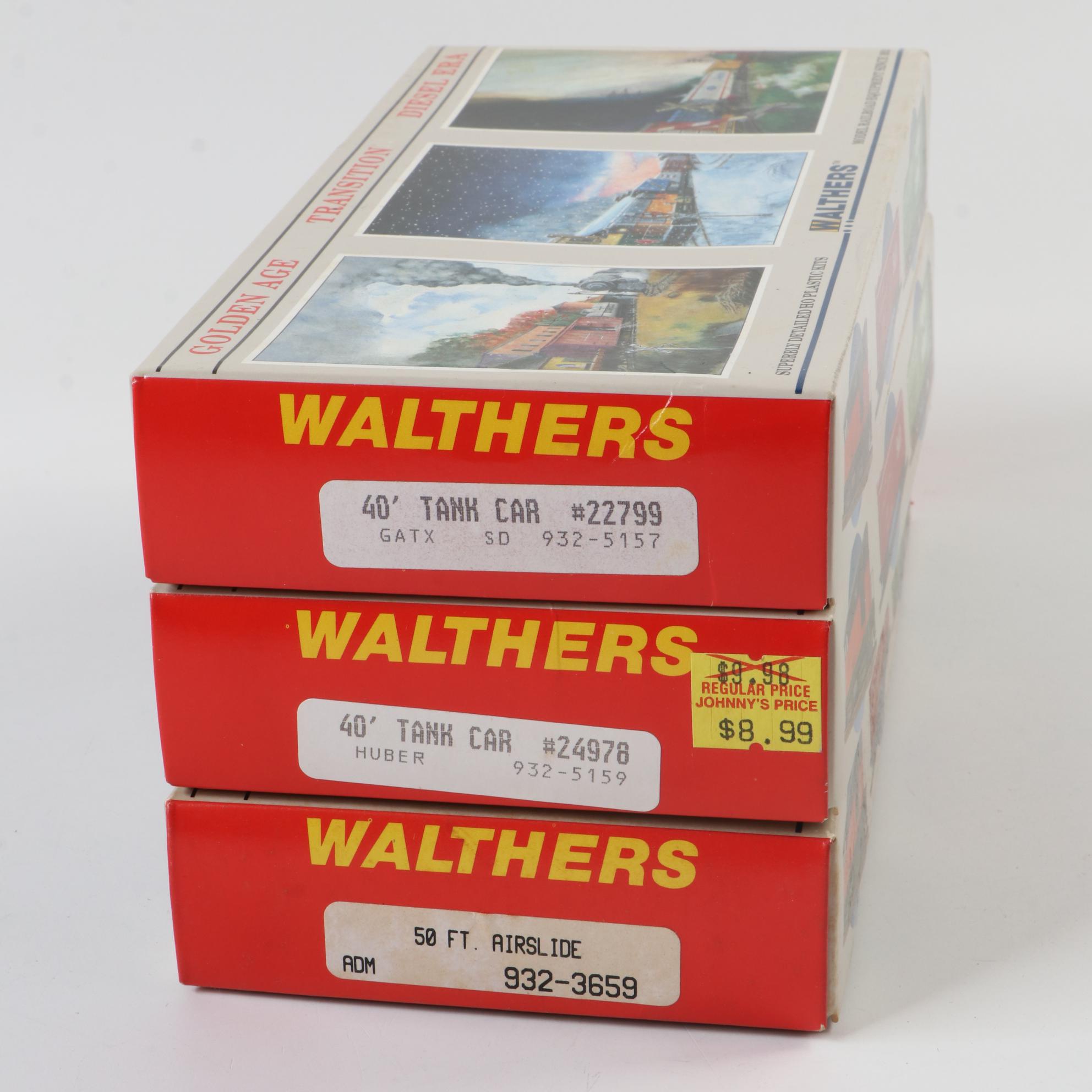Walthers HO Scale Golden Age, Transition, Diesel Era Train Cars