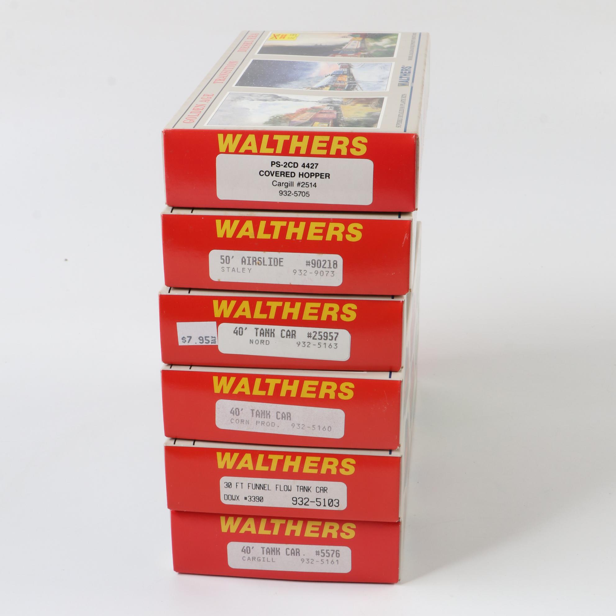 Walthers HO Scale Golden Age, Transition, Diesel Era Train Cars