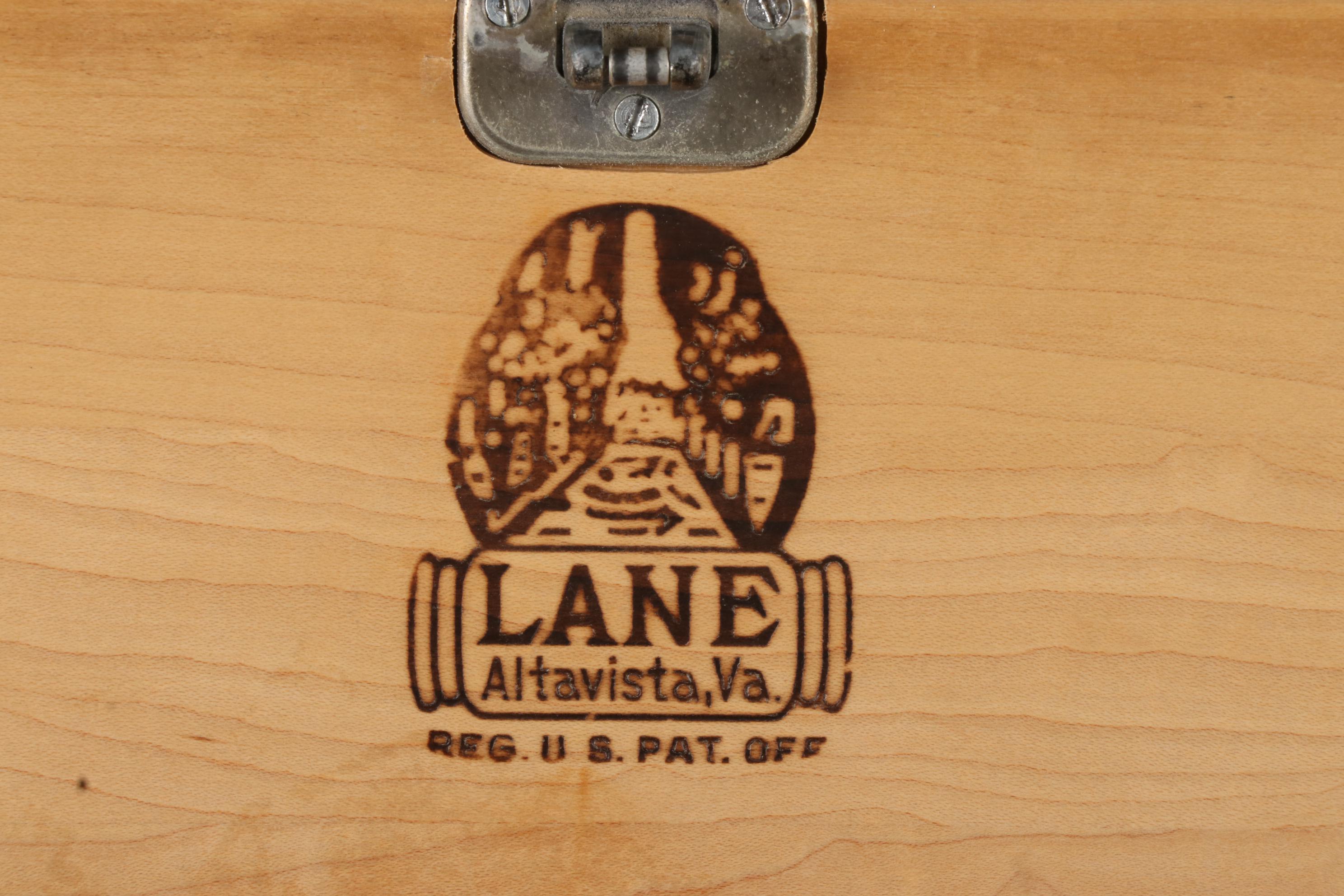 Lane Storage Bench with Cedar Interior, Late 20th Century