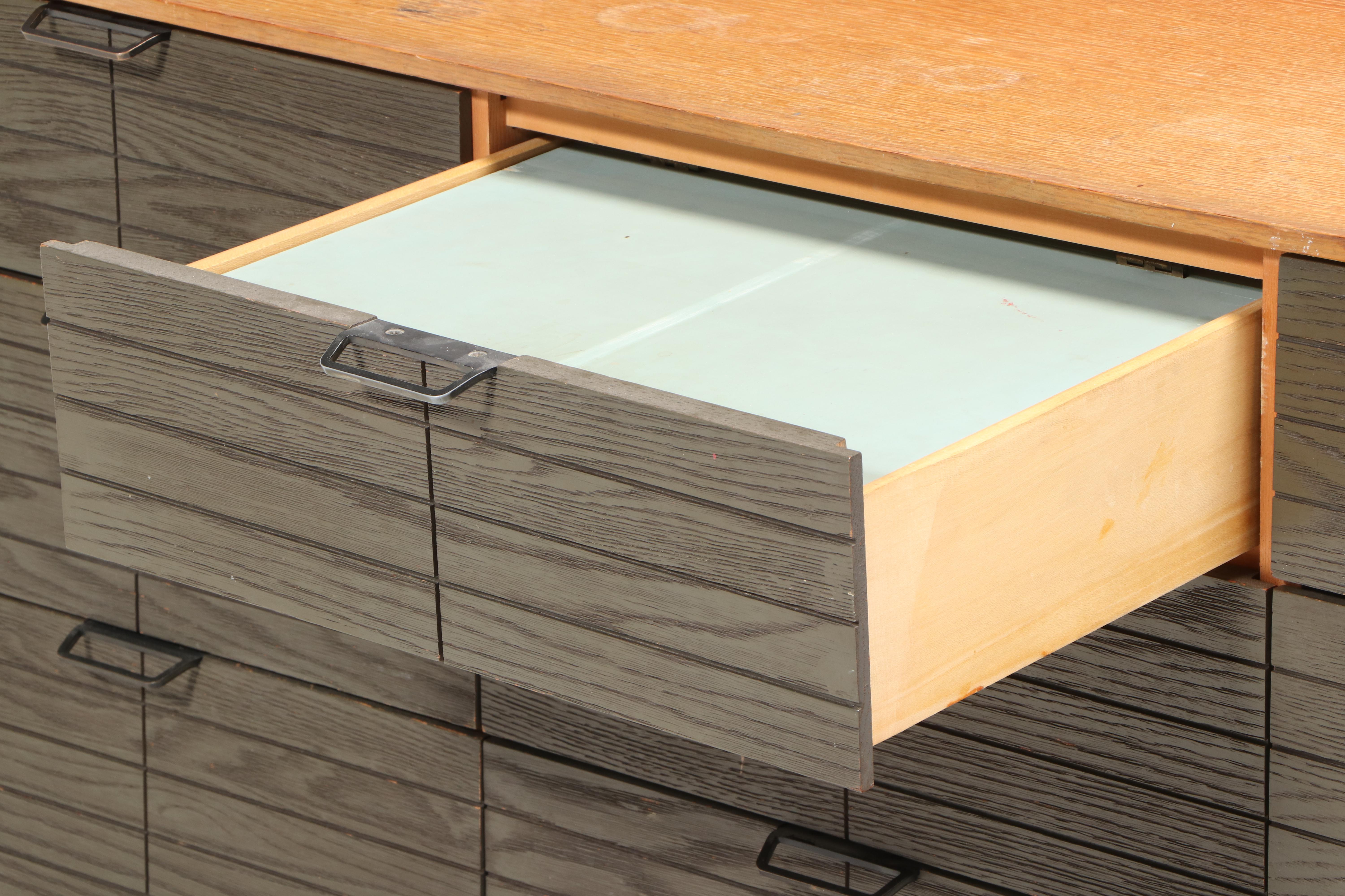 Raymond Loewy for Mengel Mid Century Modern Oak and Blonde Wood Dresser