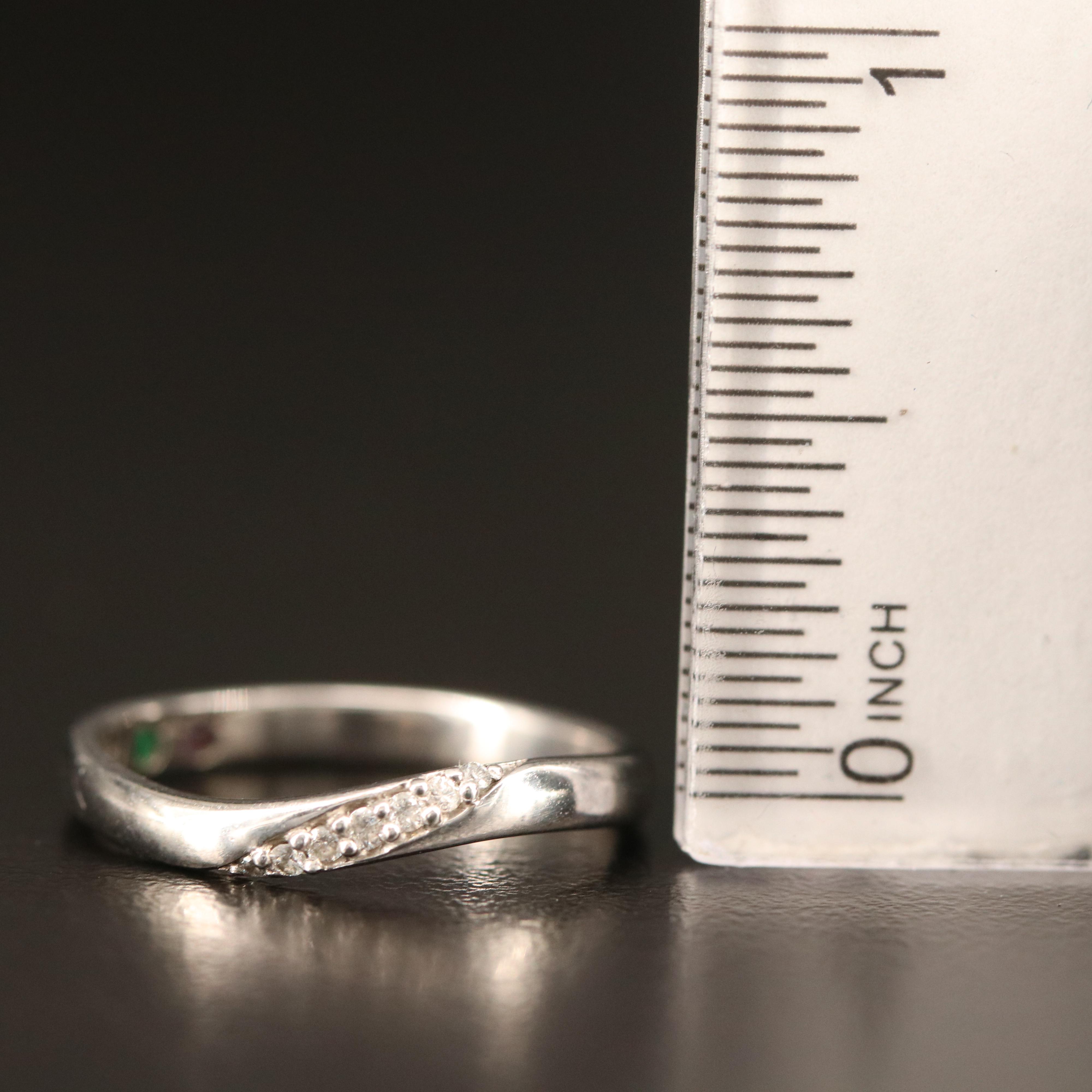 Disney "The Kiss" Platinum Diamond Ring