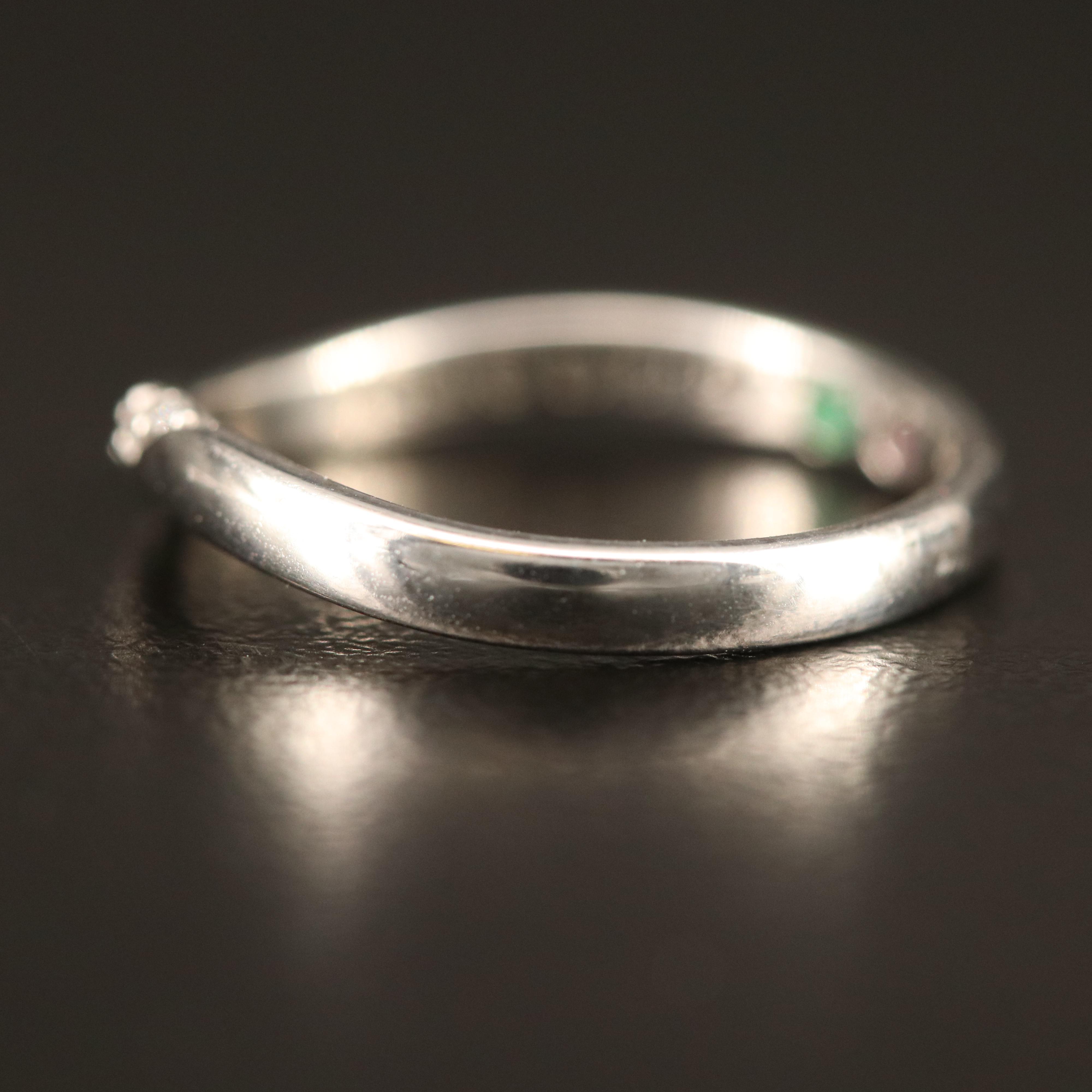 Disney "The Kiss" Platinum Diamond Ring