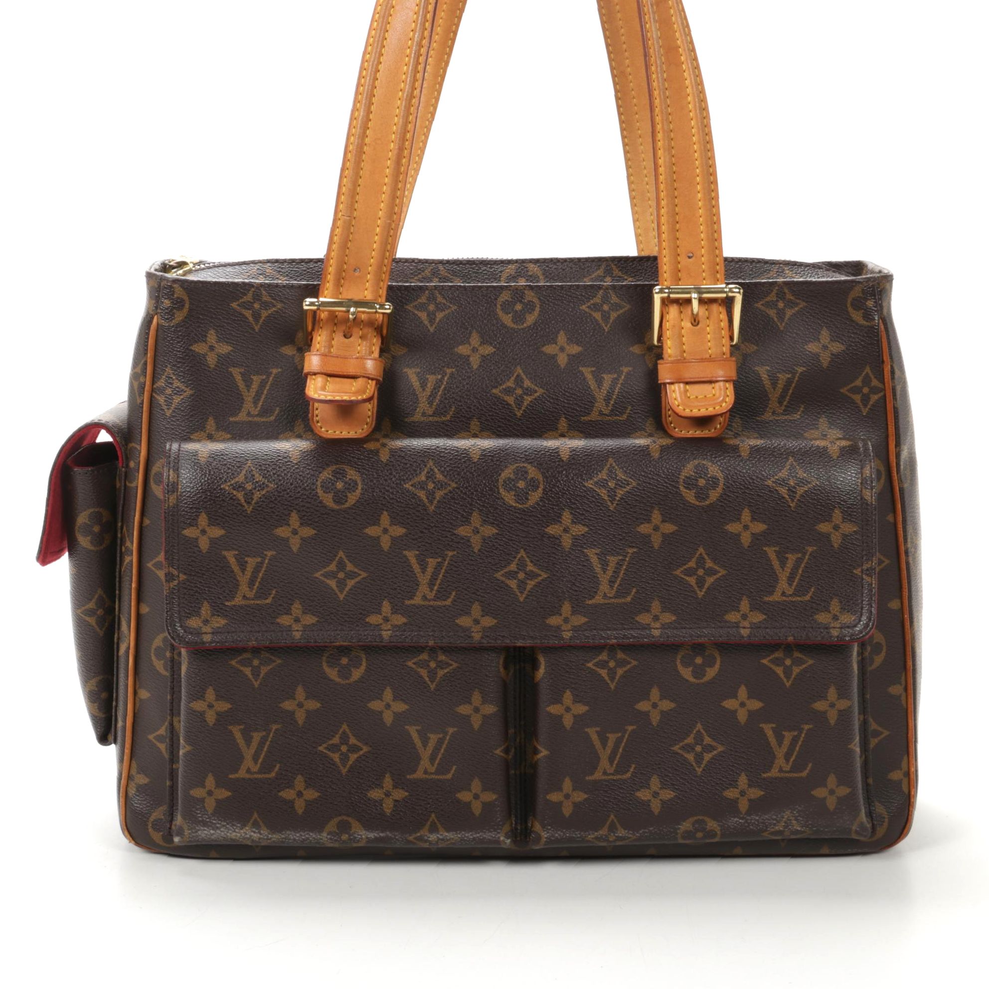 Louis Vuitton Viva Cite GM Shoulder Bag in Monogram Canvas and Vachetta Leather