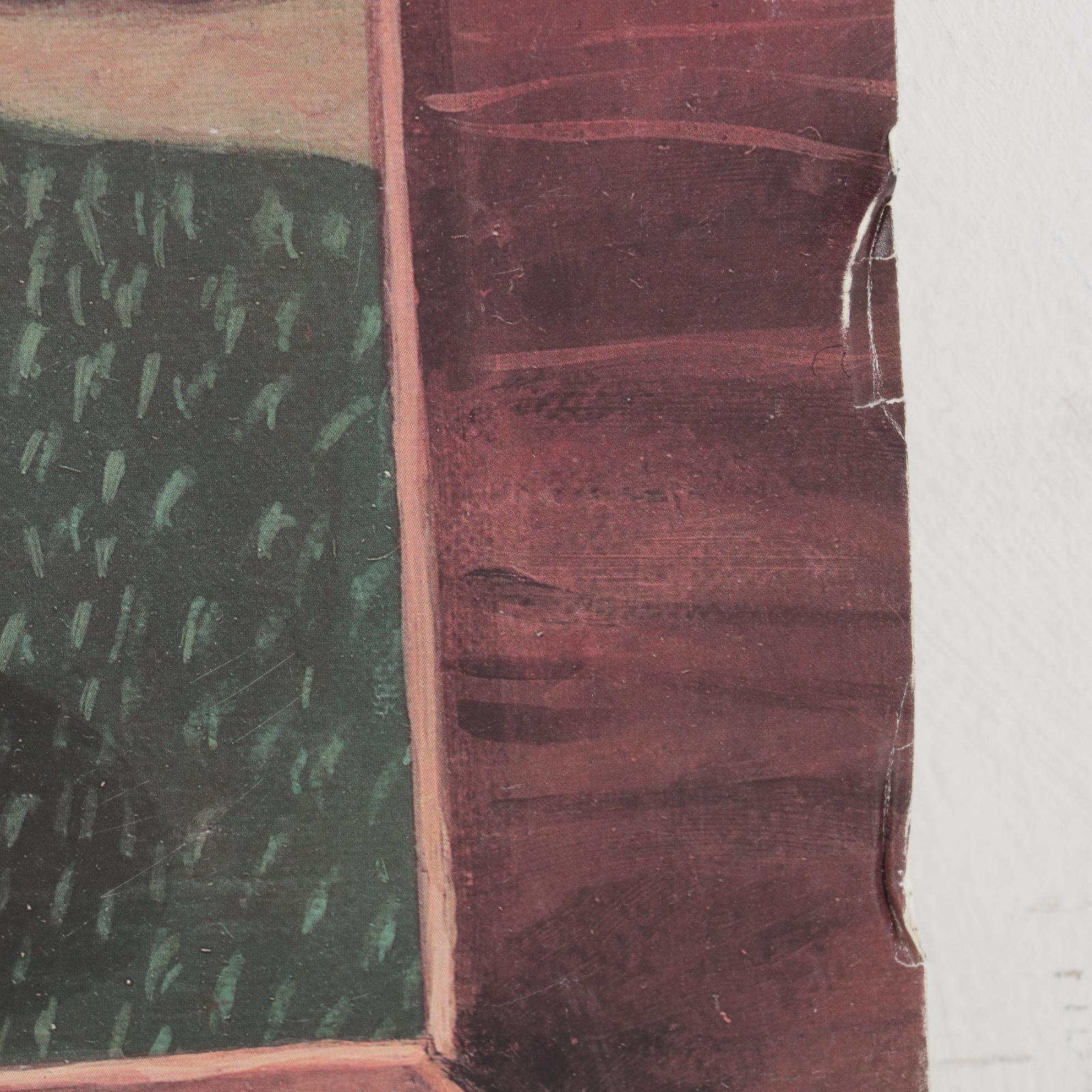 Offset Lithograph Poster after Lucy Gould "Catnip," circa 2000