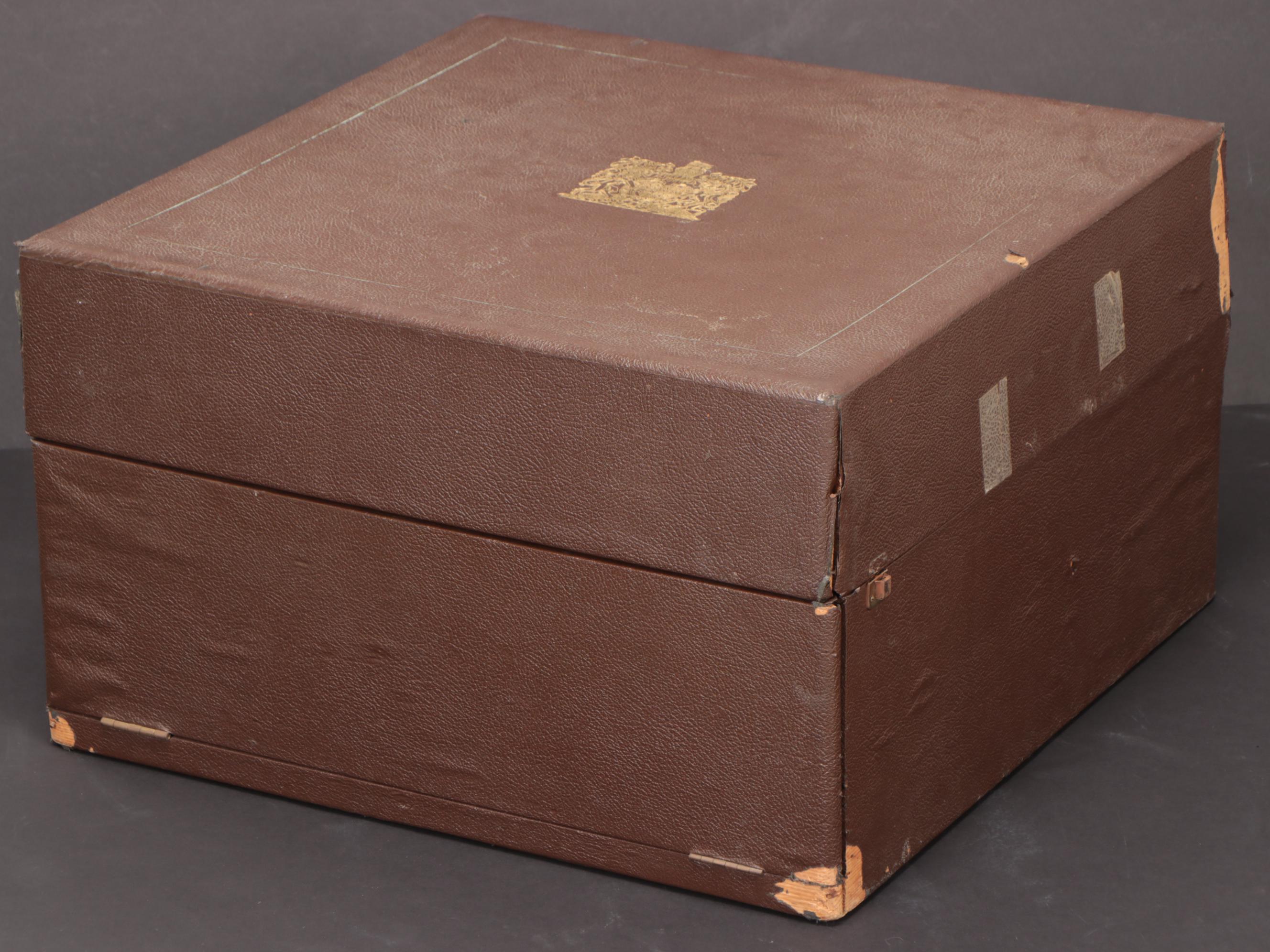 Garrard & Co. Sterling Silver Elizabeth II Wedding Anniversary Punch Set, 1972