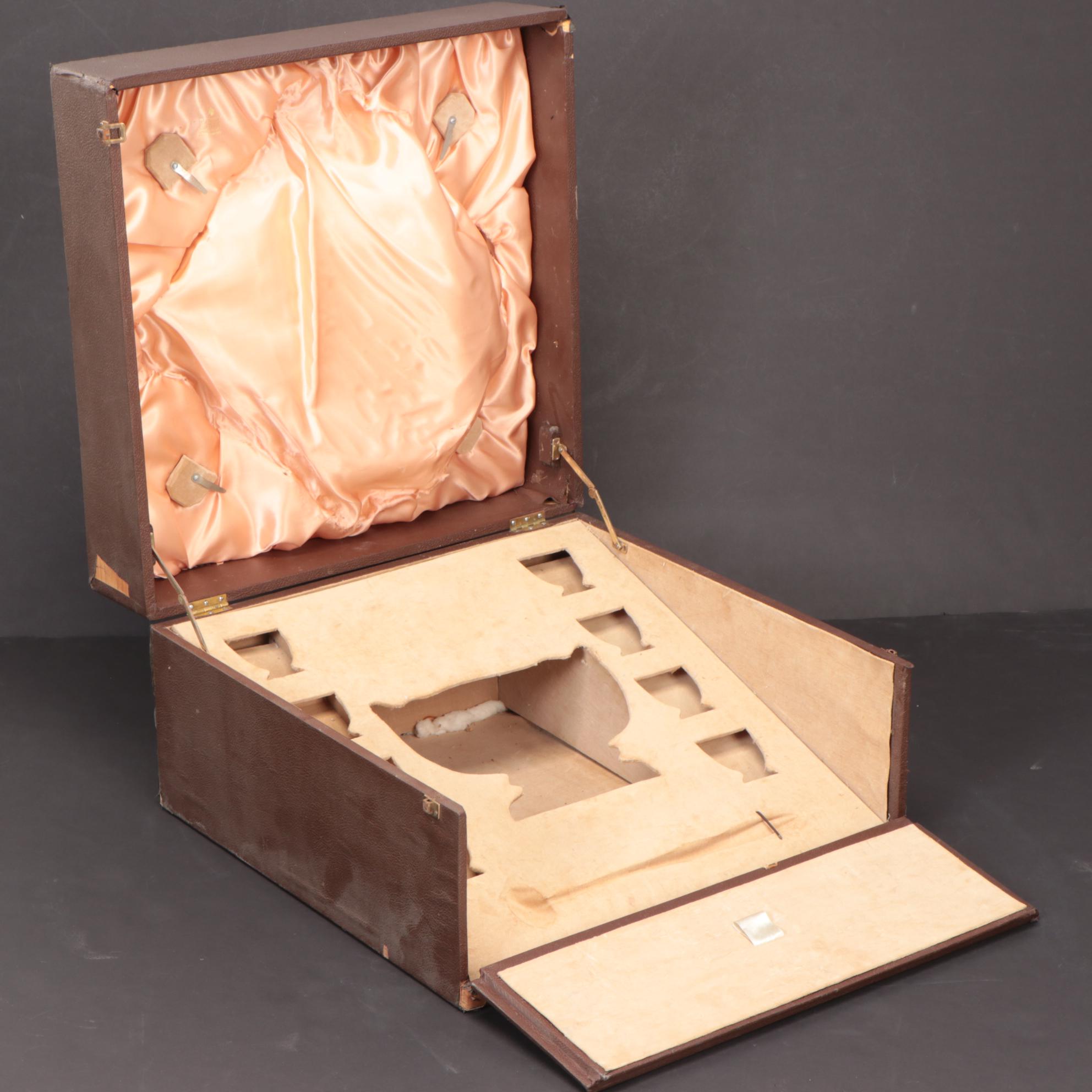 Garrard & Co. Sterling Silver Elizabeth II Wedding Anniversary Punch Set, 1972