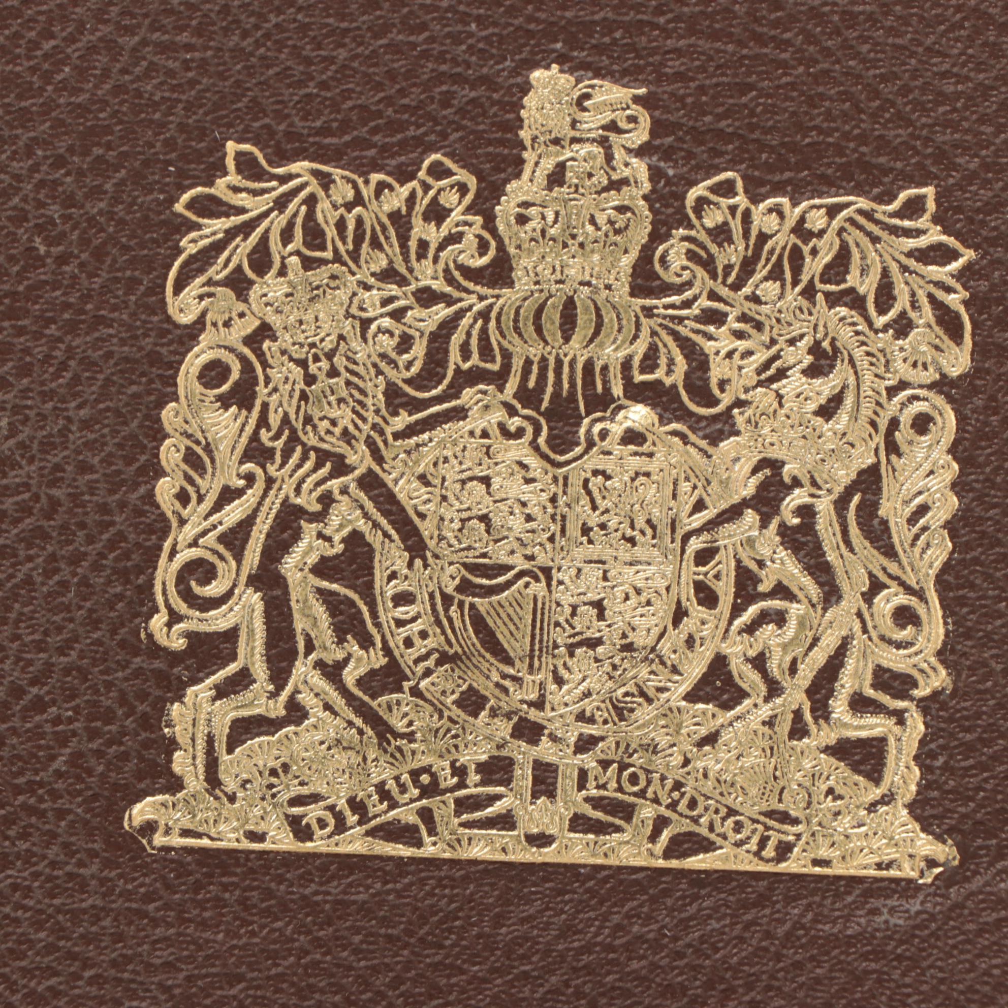 Garrard & Co. Sterling Silver Elizabeth II Wedding Anniversary Punch Set, 1972