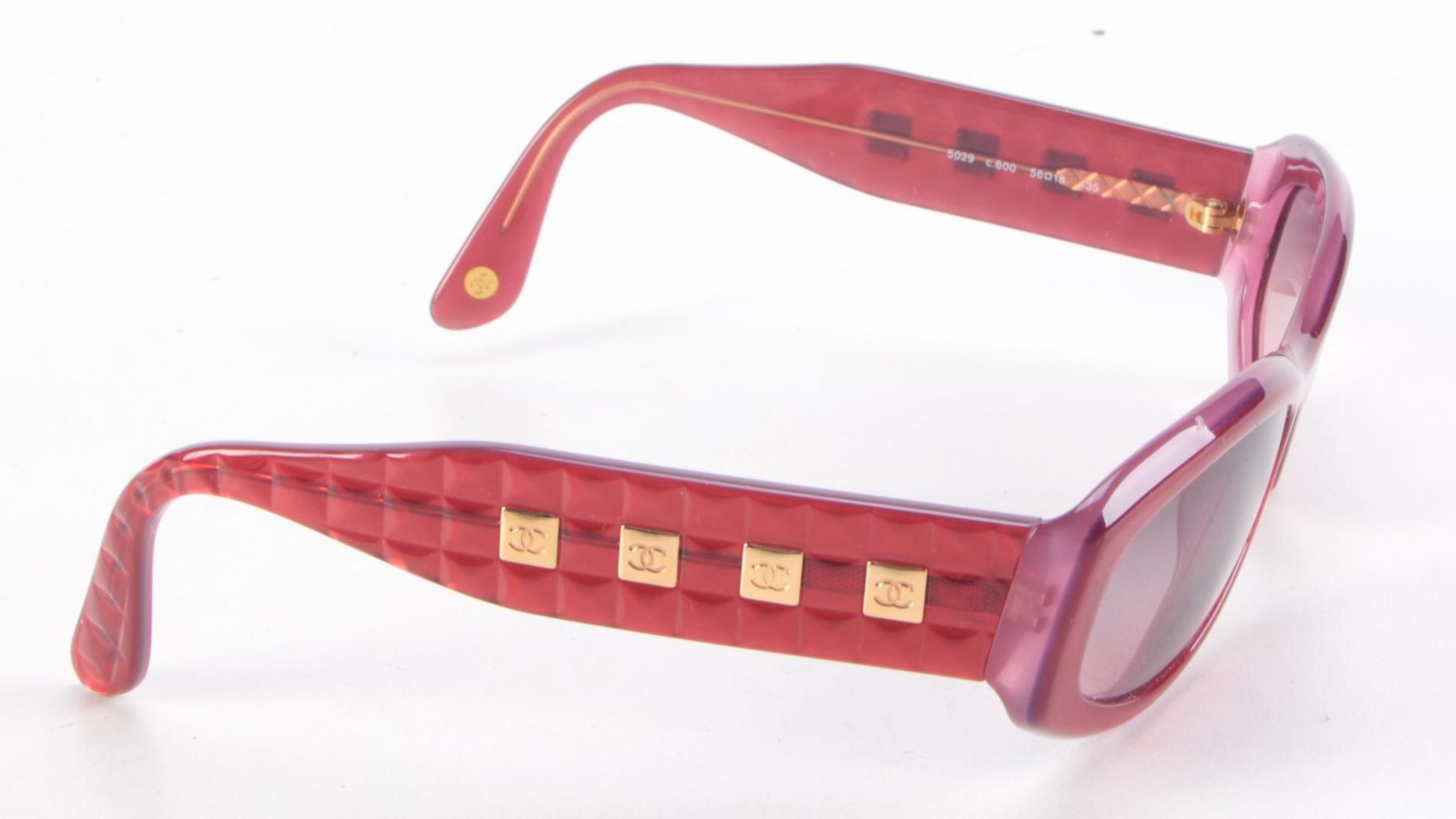 Chanel 5029 CC Quilted Prescription Sunglasses with Case