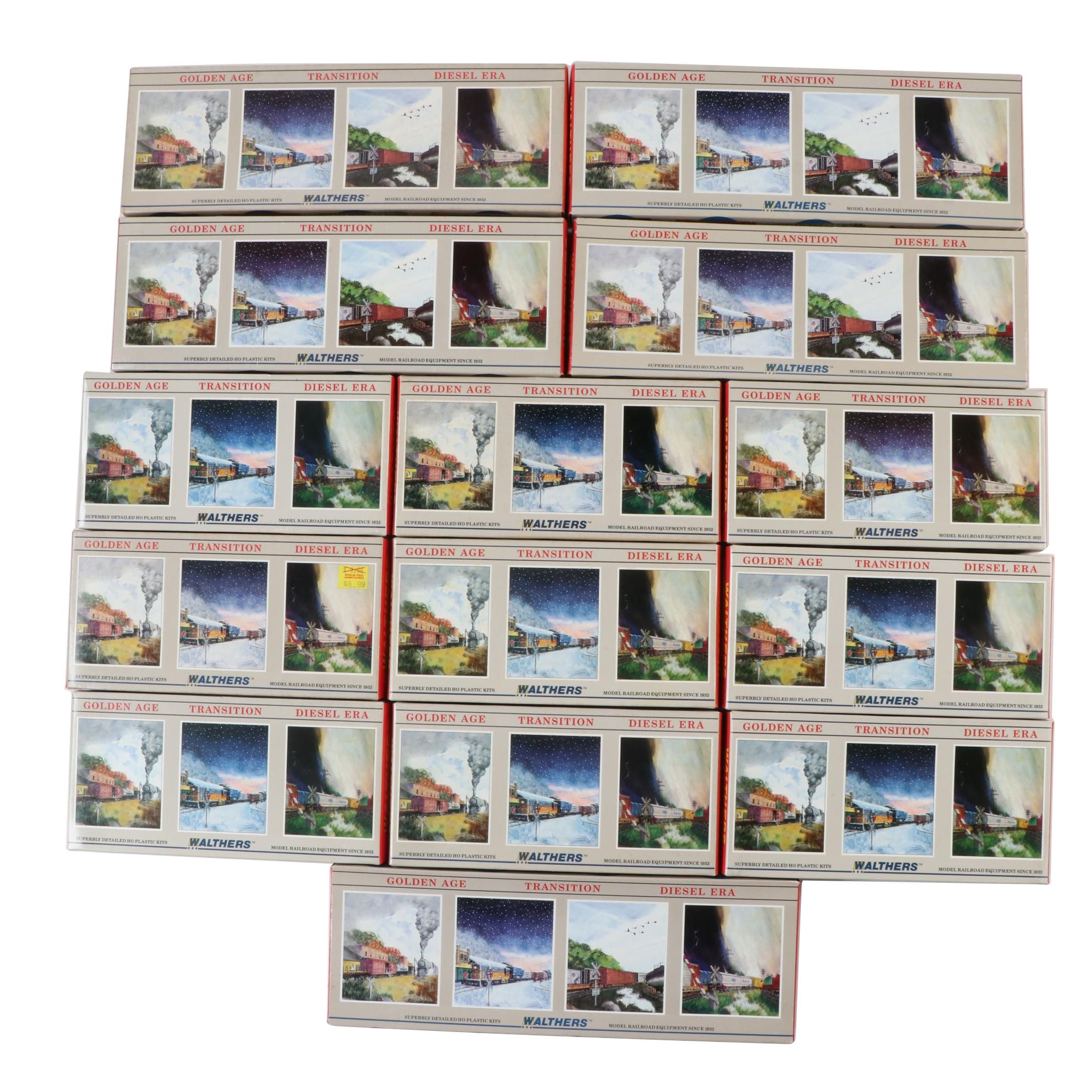 Walthers HO Scale Golden Age, Transition, Diesel Era Train Cars