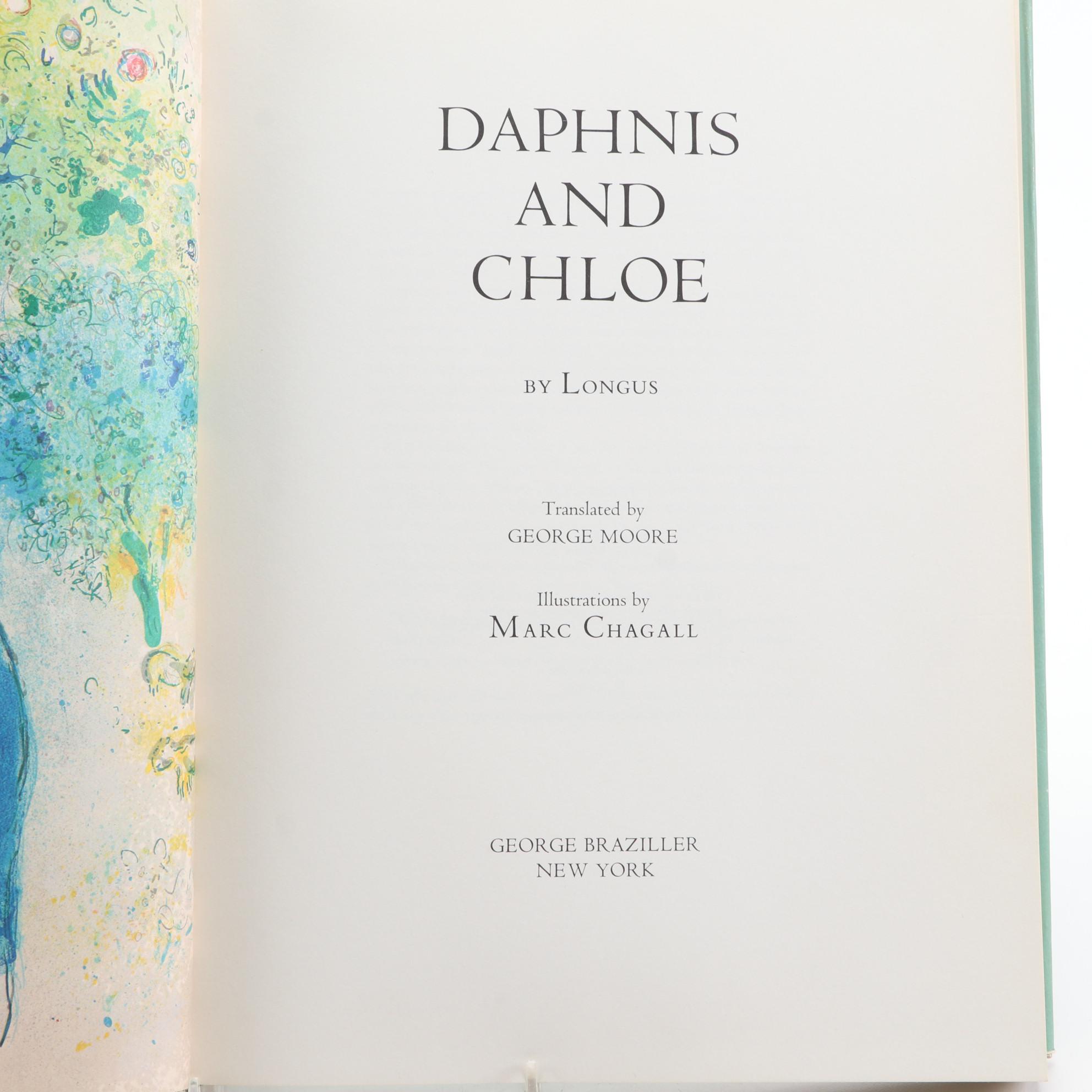 Marc Chagall Illustrated "Daphnis and Chloe" by Longus, 1977