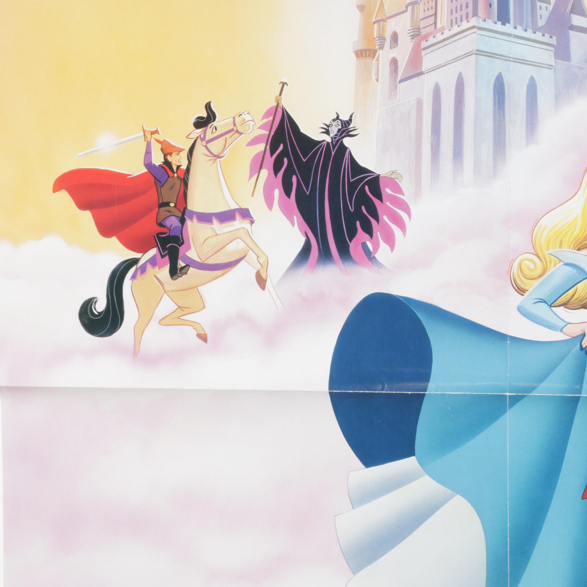 Disney's "Sleeping Beauty" Rerelease One Sheet Movie Poster