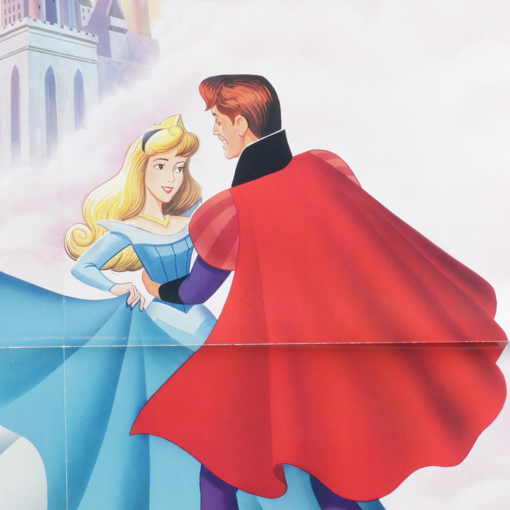 Disney's "Sleeping Beauty" Rerelease One Sheet Movie Poster