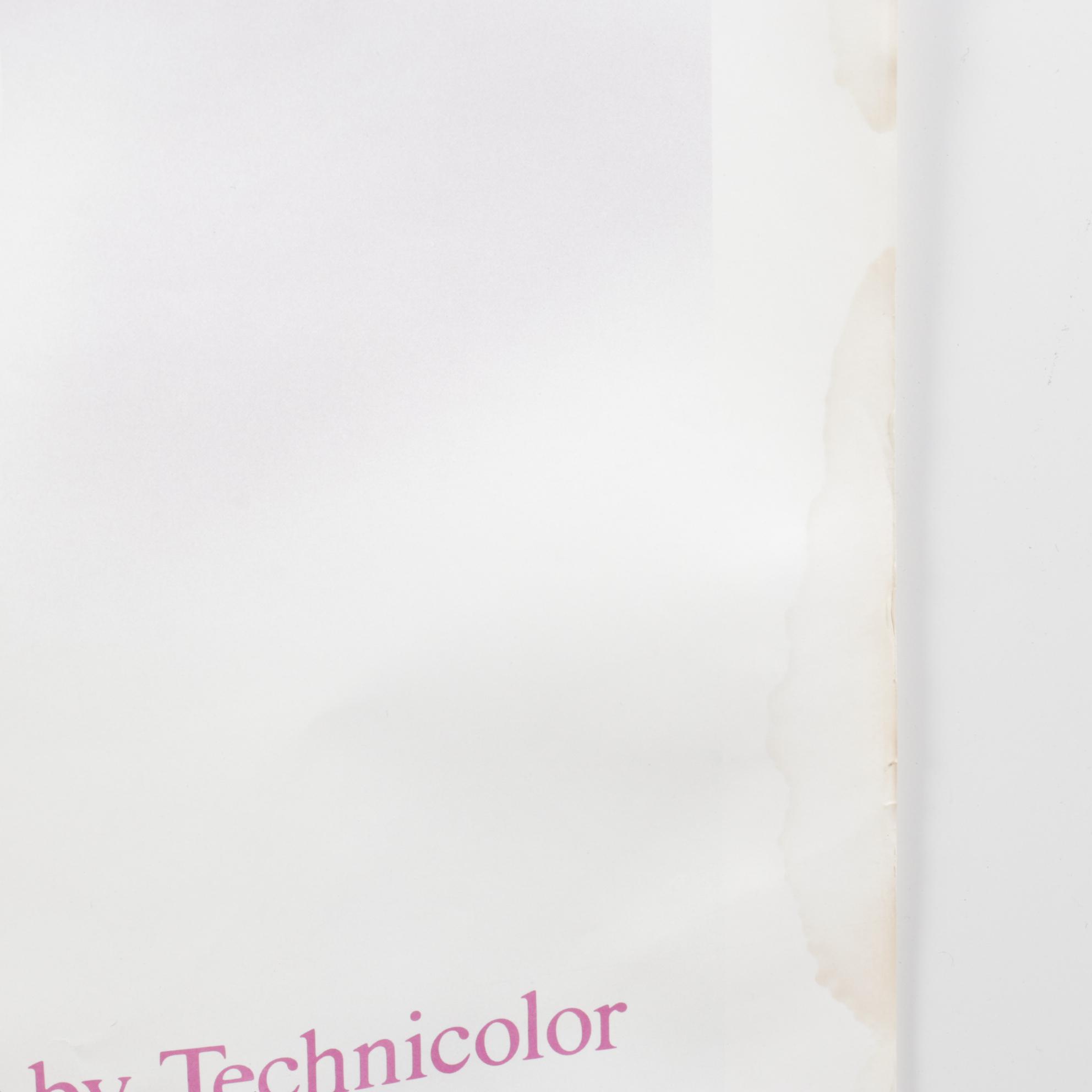 Disney's "Sleeping Beauty" Rerelease One Sheet Movie Poster