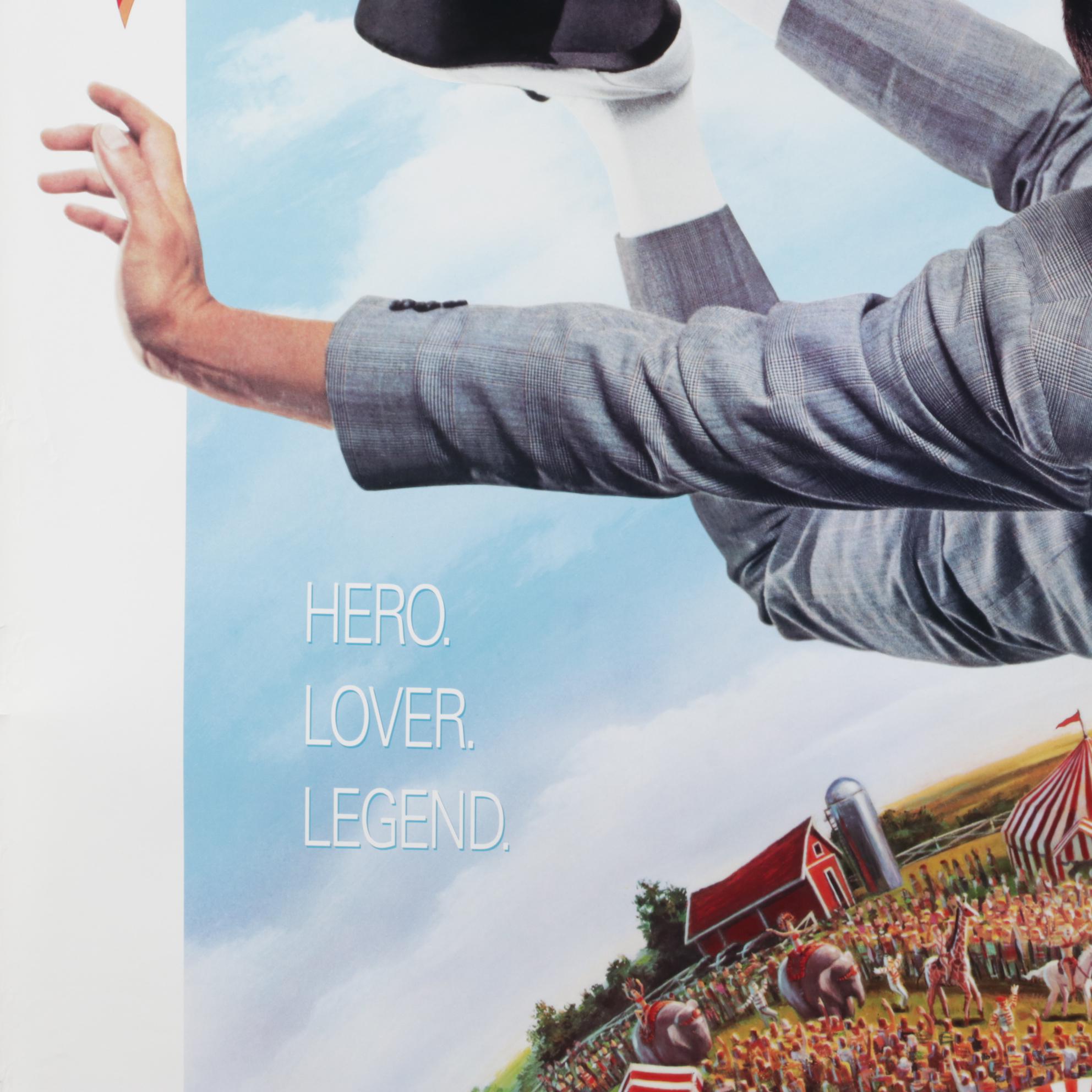 "Big Top Pee-wee" One Sheet Movie Poster, 1988