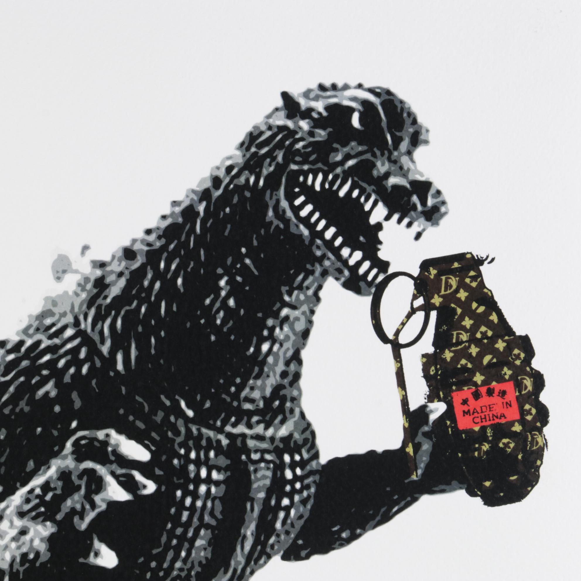 Death NYC Godzilla Pop Art Graphic Print, 2020
