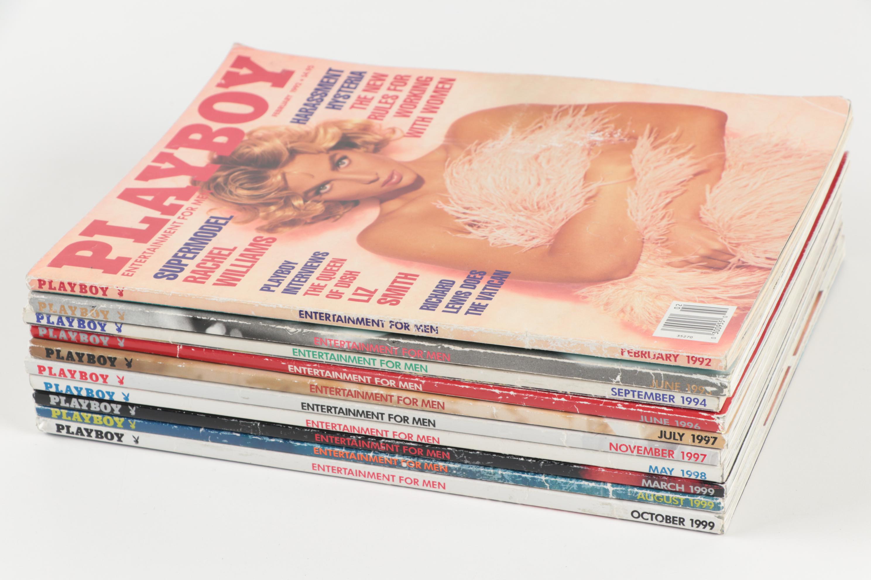 "Playboy" Magazines Including KISS, Anna Nicole Smith, Robin Givens and More