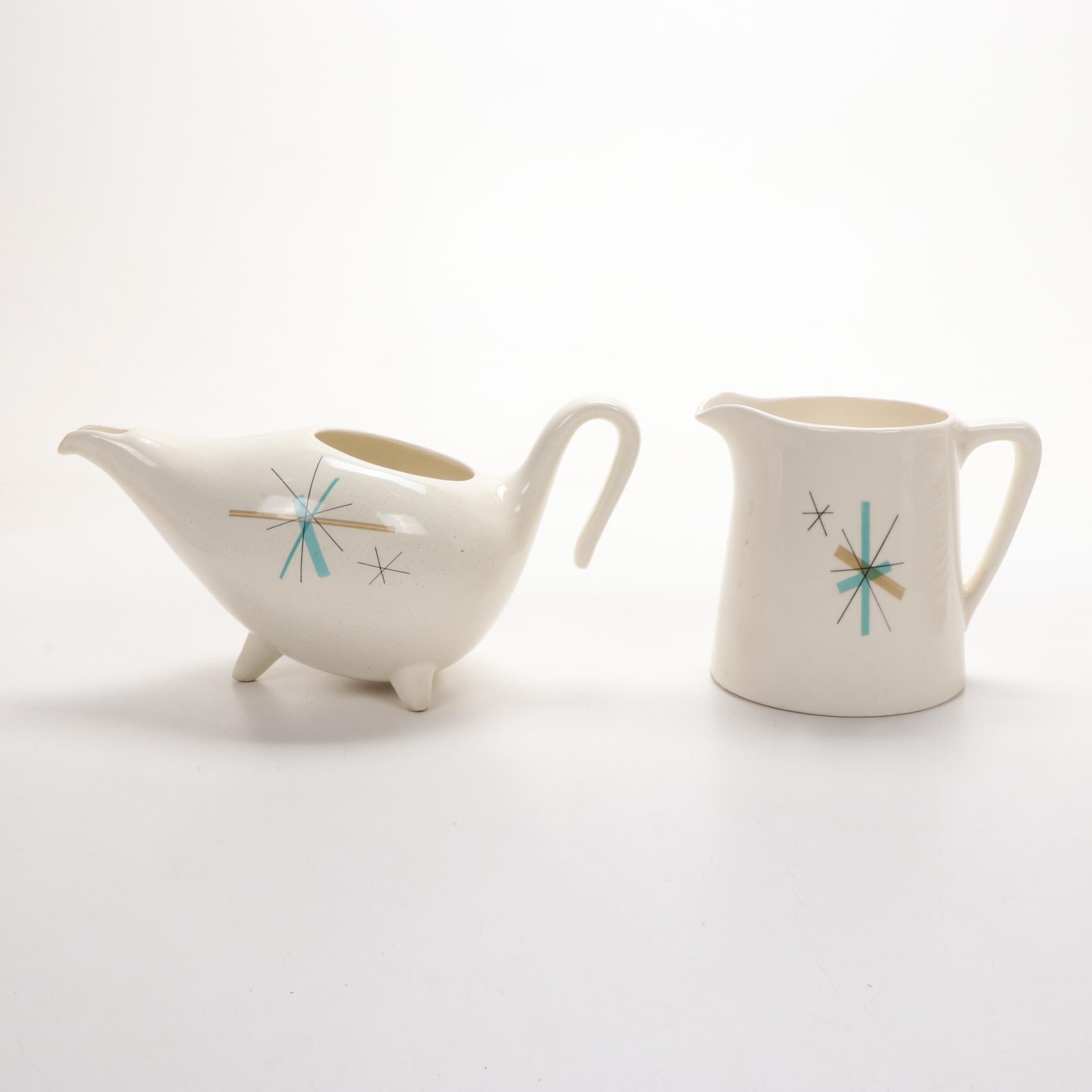 Salem "North Star" Ceramic Dinnerware and Table Accessories, Mid-20th Century