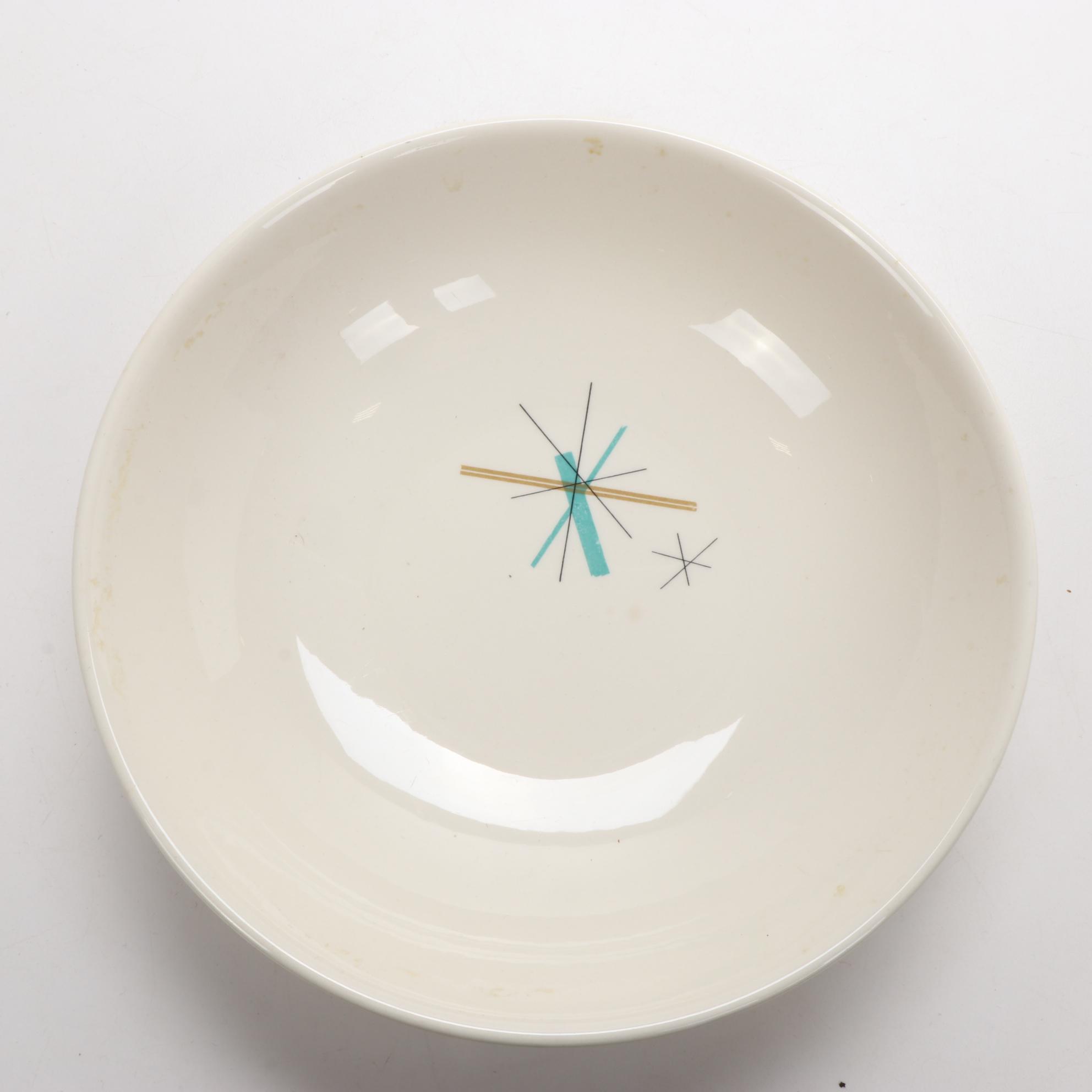 Salem "North Star" Ceramic Dinnerware and Table Accessories, Mid-20th Century