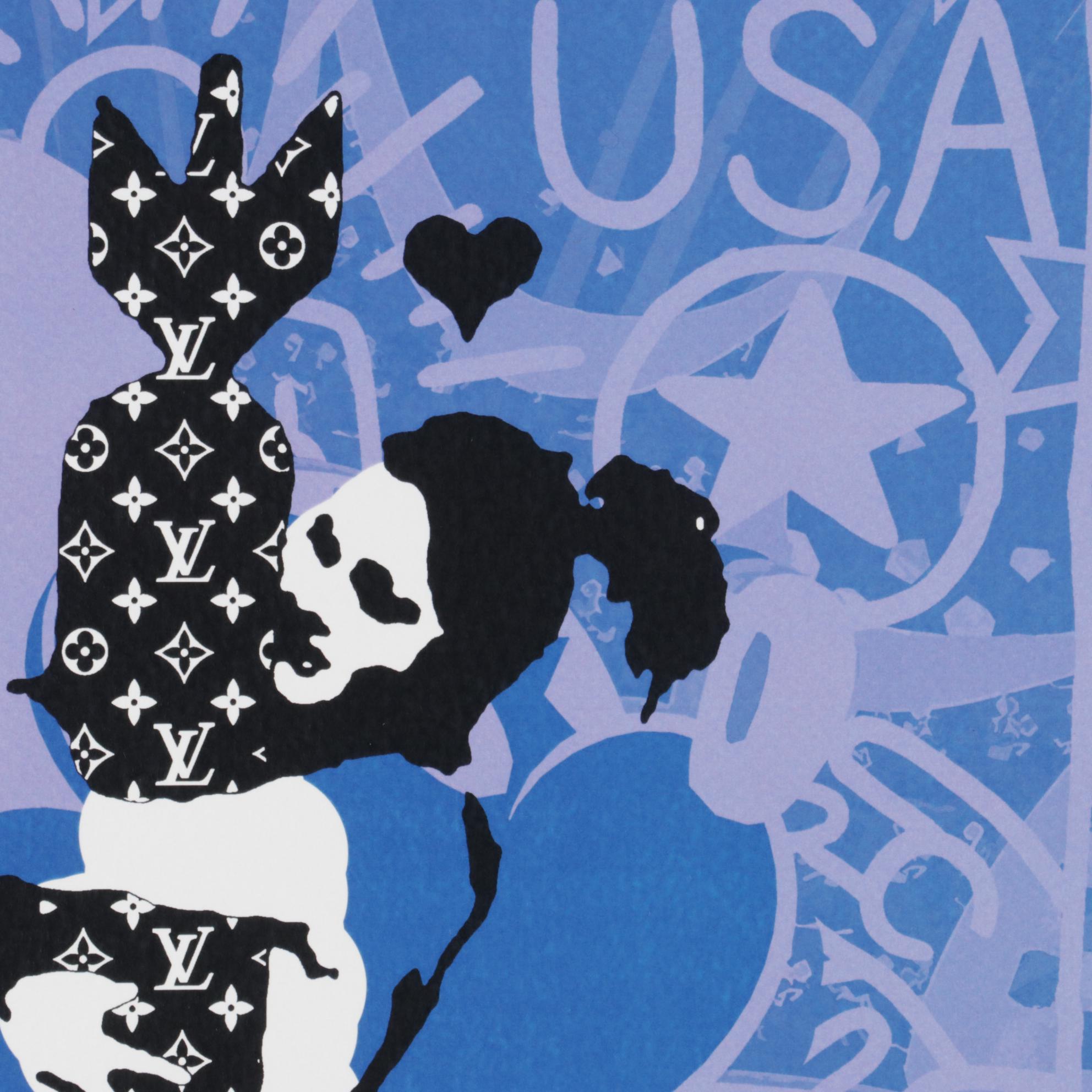 Death NYC Pop Art Graphic Prints "Banks Girl Bomb," 2020