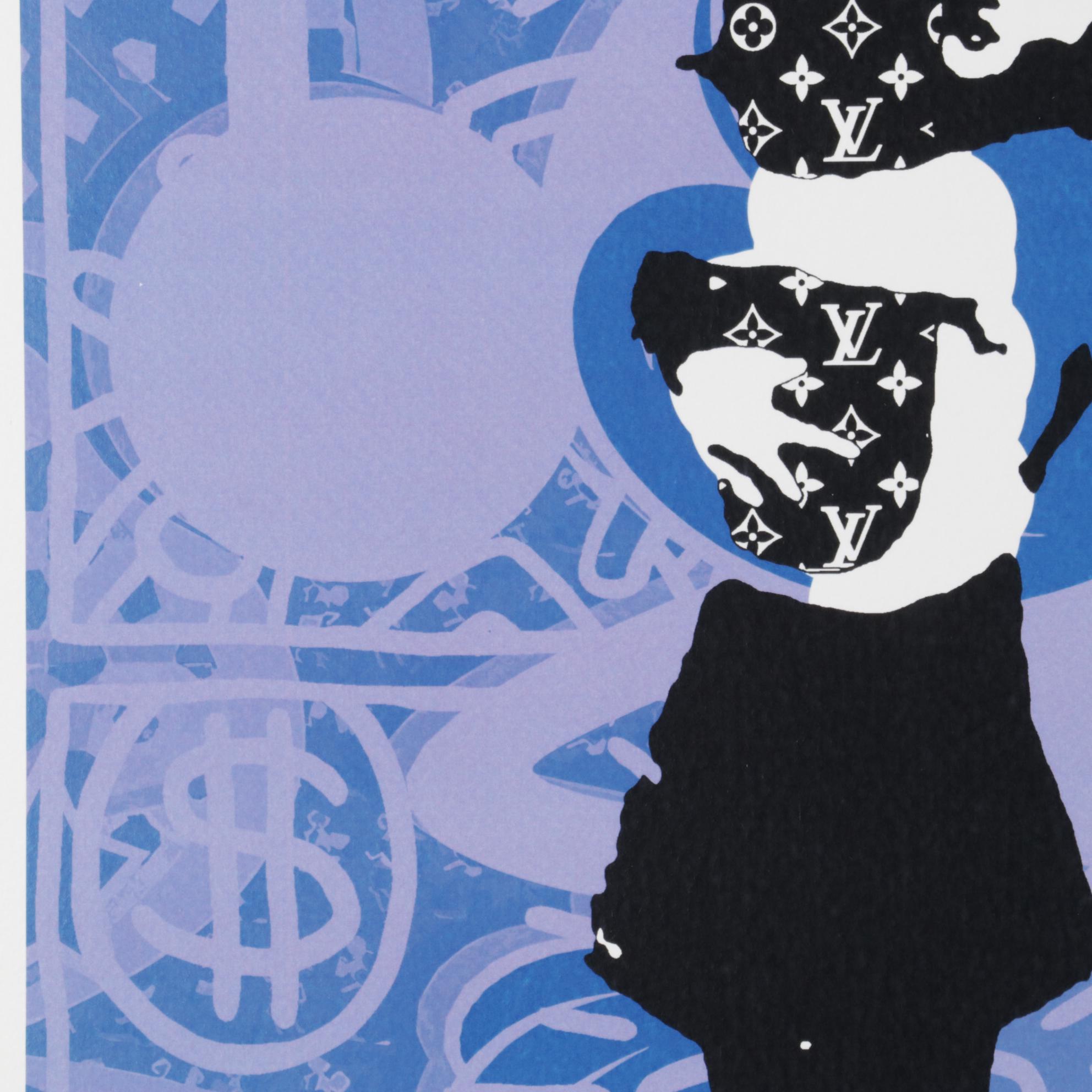 Death NYC Pop Art Graphic Prints "Banks Girl Bomb," 2020