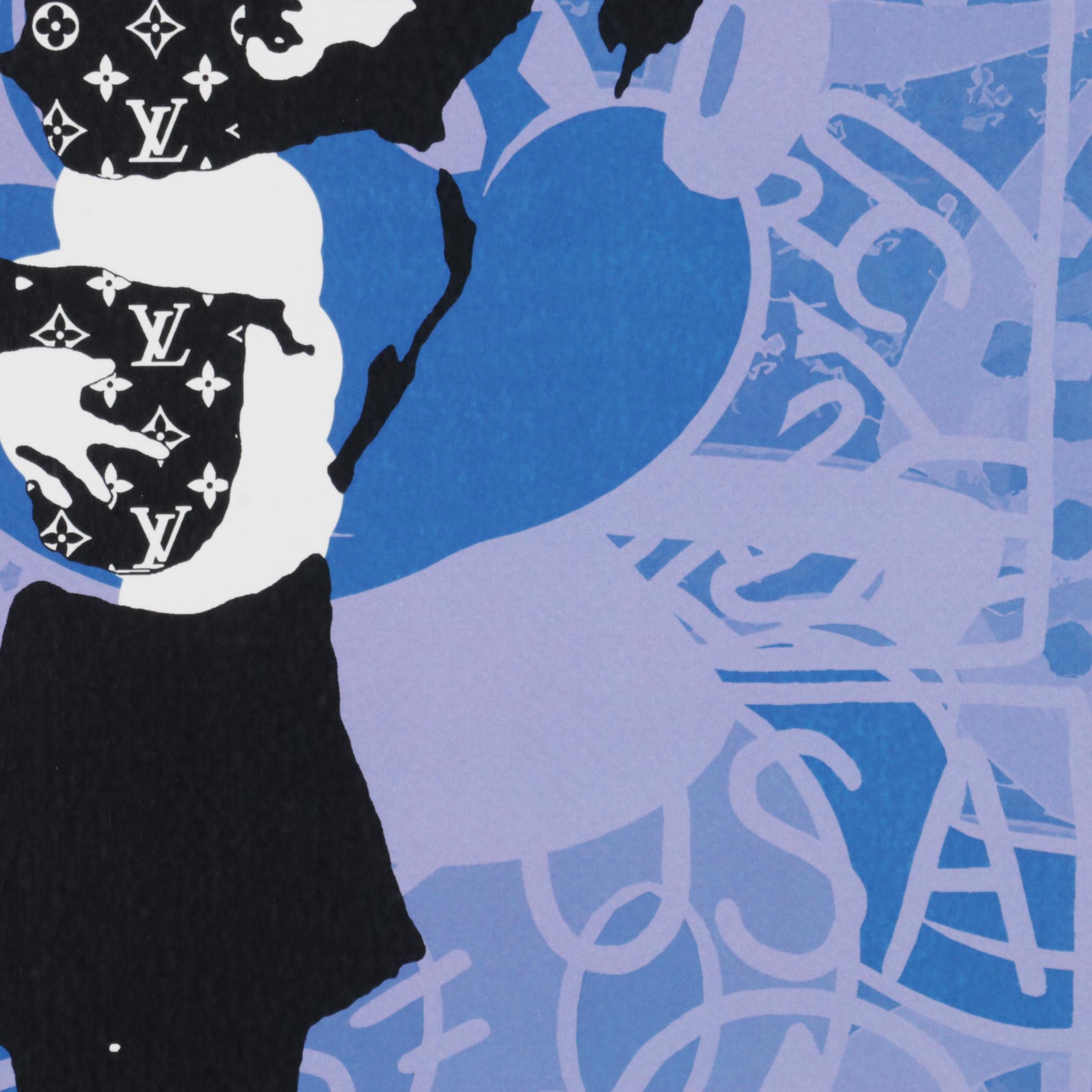 Death NYC Pop Art Graphic Prints "Banks Girl Bomb," 2020