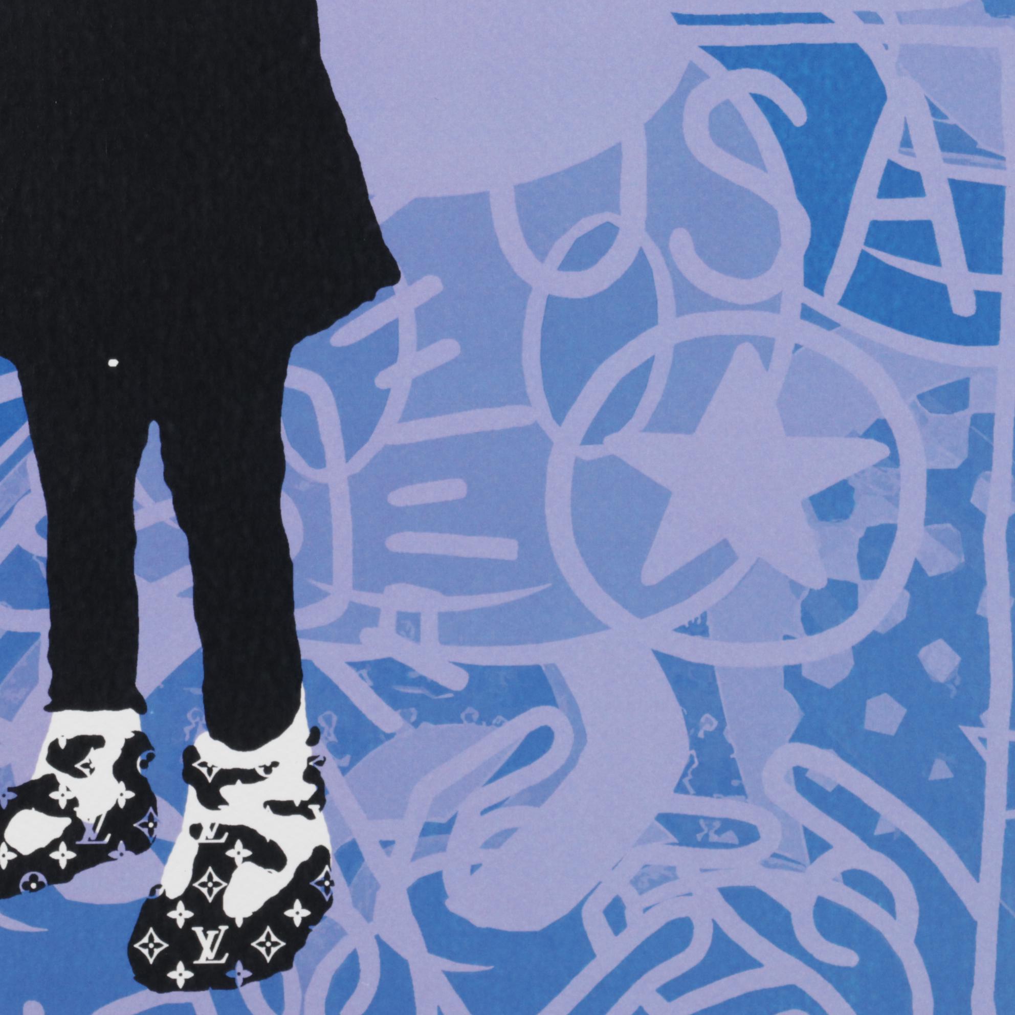 Death NYC Pop Art Graphic Prints "Banks Girl Bomb," 2020