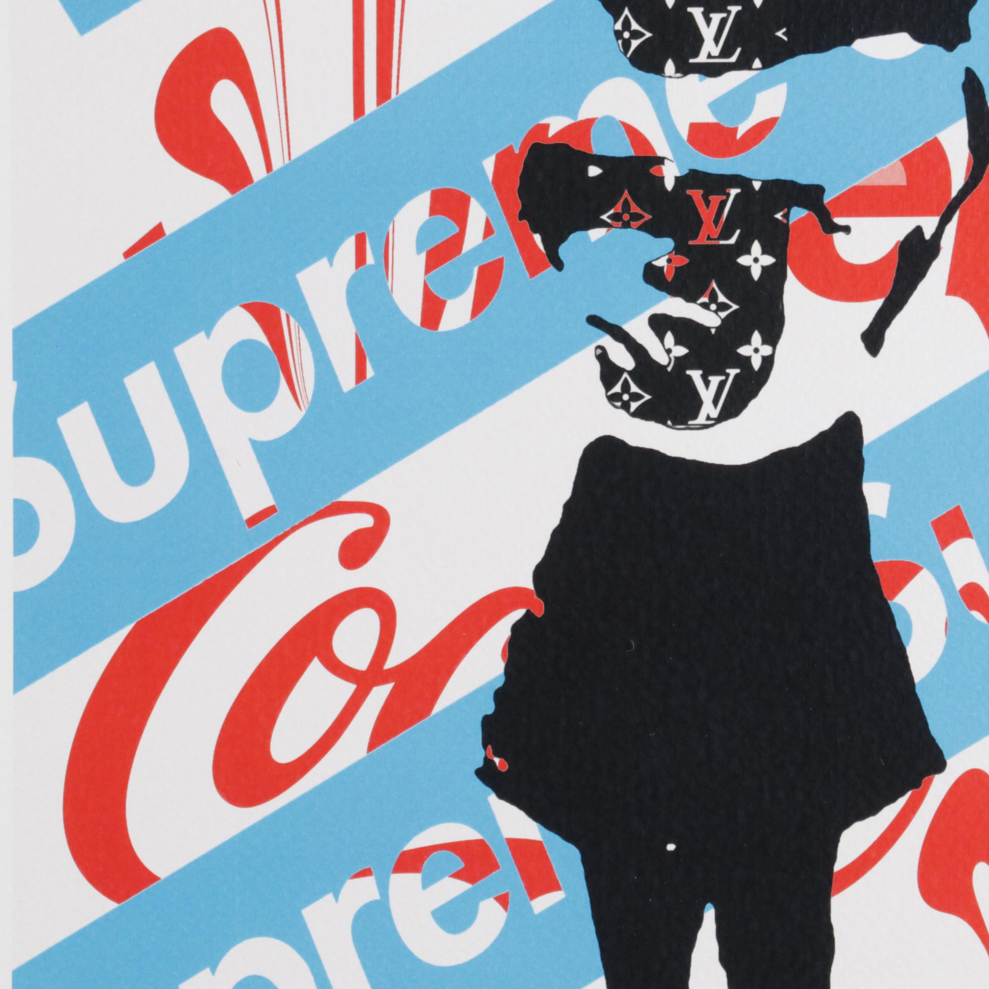 Death NYC Pop Art Graphic Prints "Banks Girl Bomb," 2020