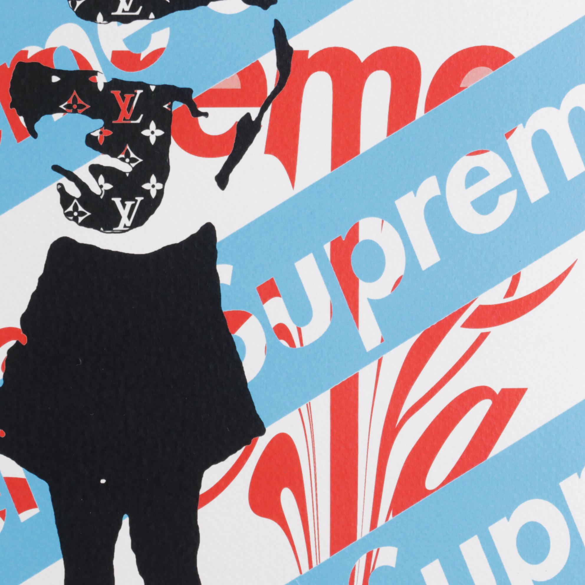 Death NYC Pop Art Graphic Prints "Banks Girl Bomb," 2020