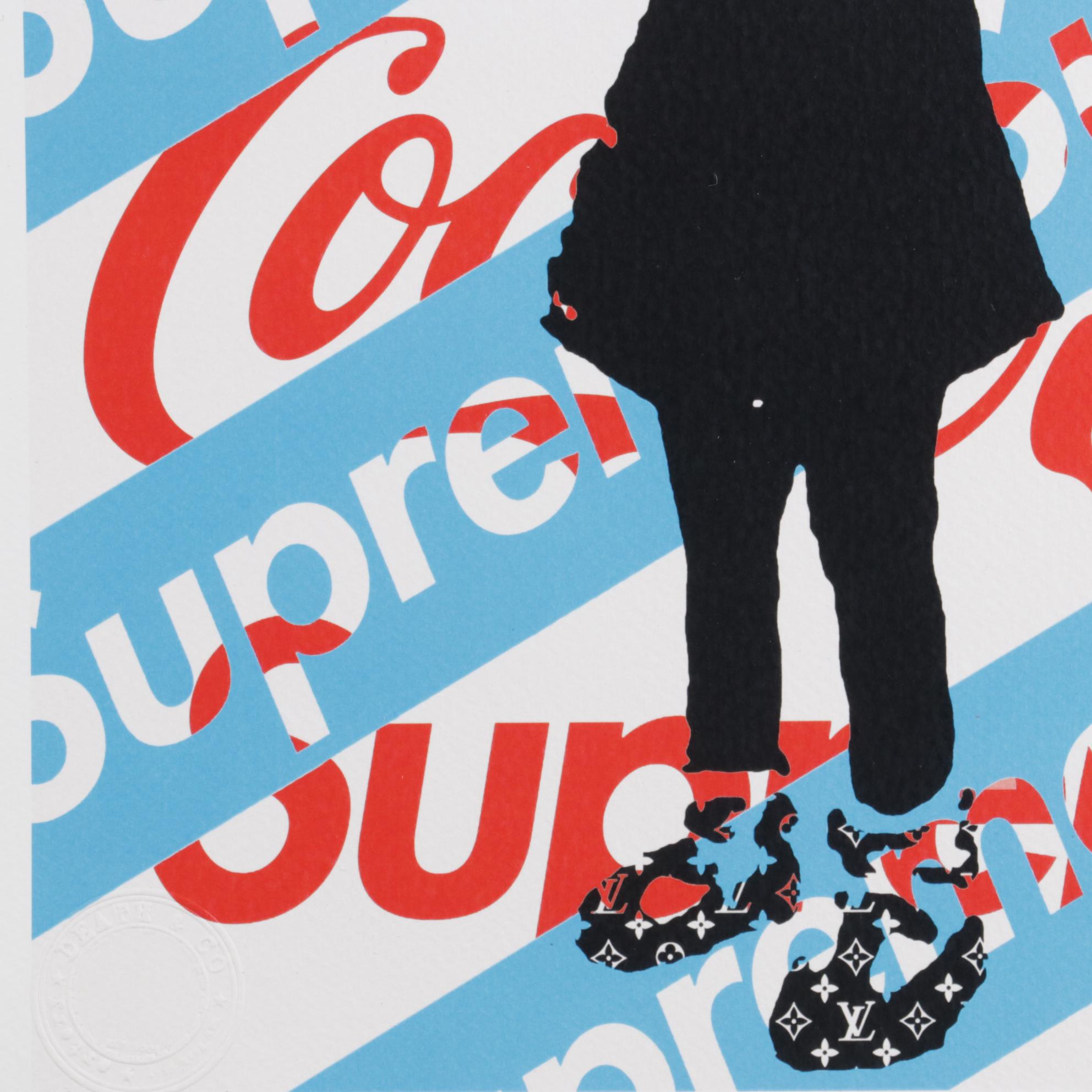 Death NYC Pop Art Graphic Prints "Banks Girl Bomb," 2020