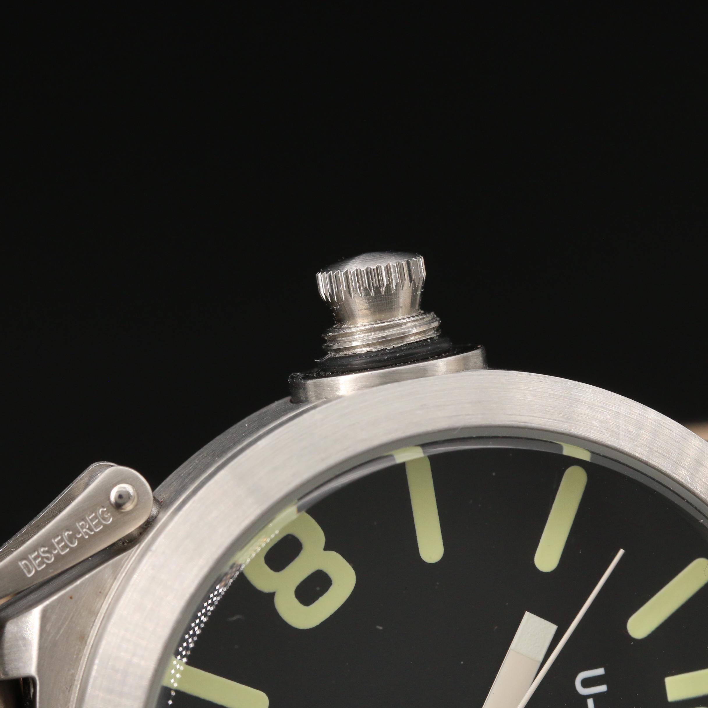 U-Boat IFO Left Hook Stainless Steel Automatic Watch