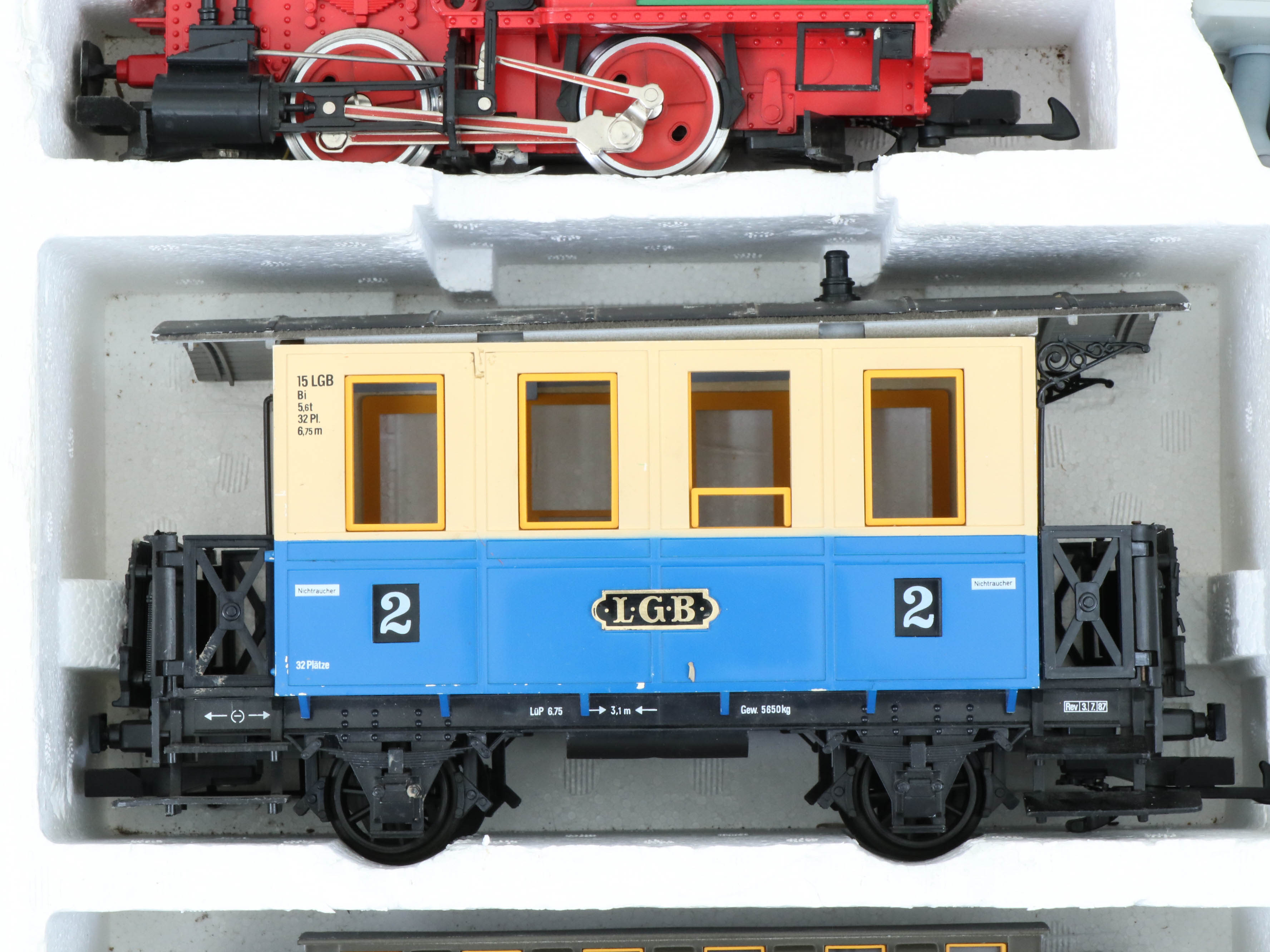 Lehmann-Gross-Bahn "150 Years of German Railways" Train Set