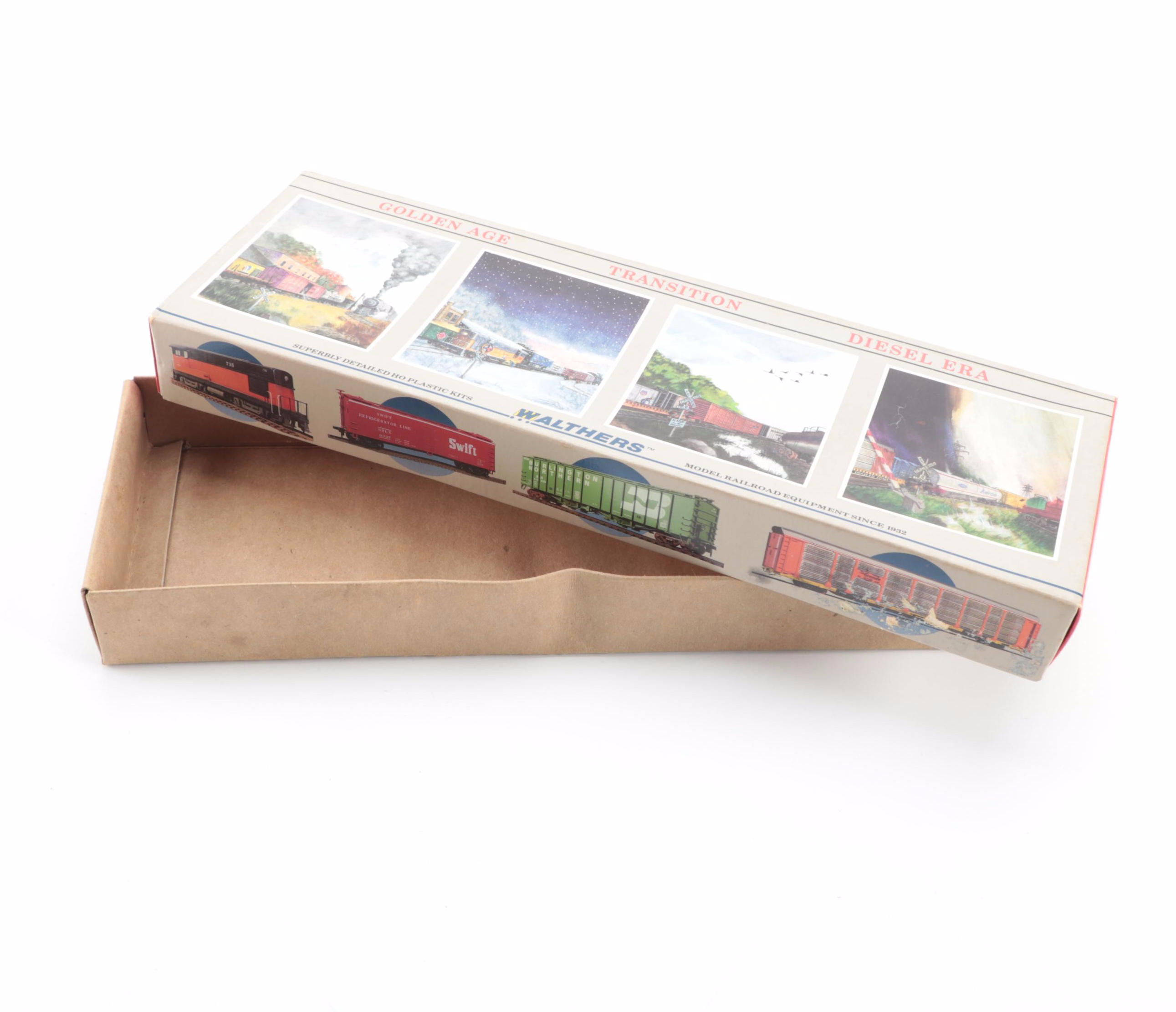Walthers HO Scale Golden Age, Transition, Diesel Era Train Cars