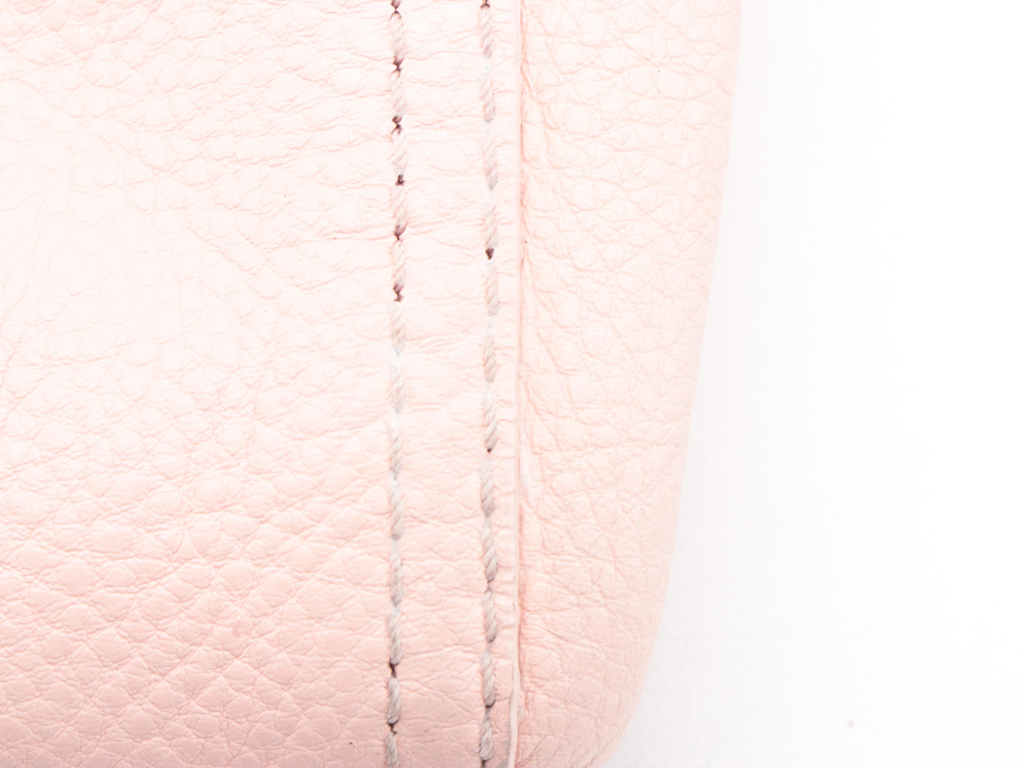 Kate Spade Cobble Hill Little Minka Satchel in Peach Blossom Grained Leather