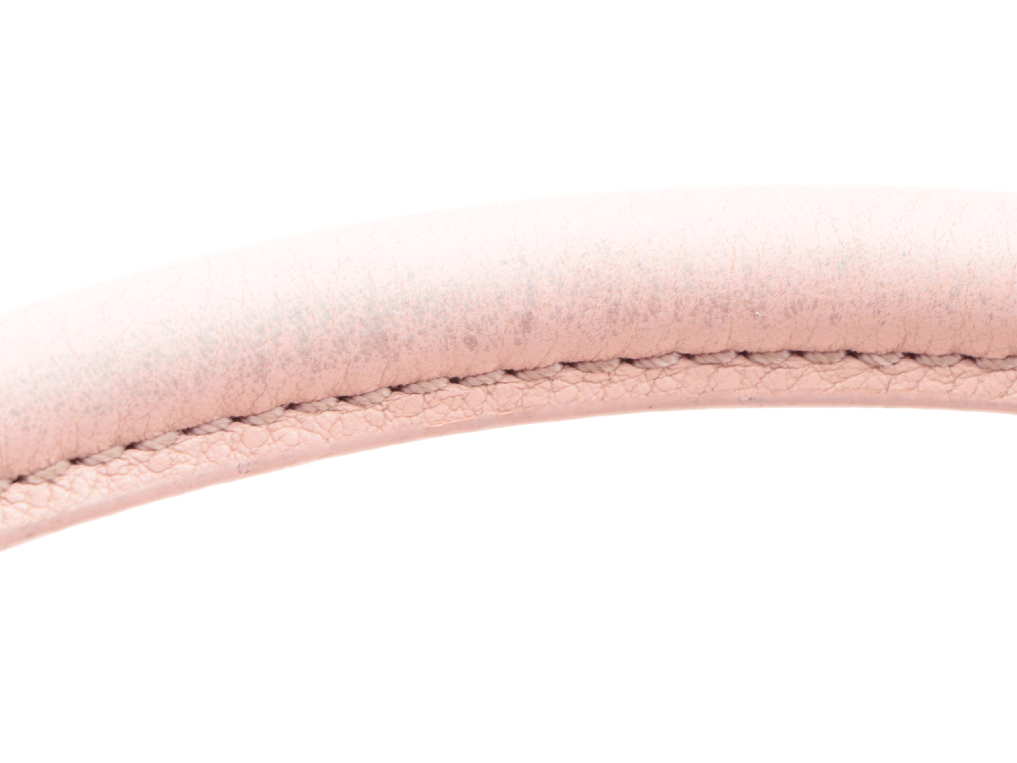 Kate Spade Cobble Hill Little Minka Satchel in Peach Blossom Grained Leather