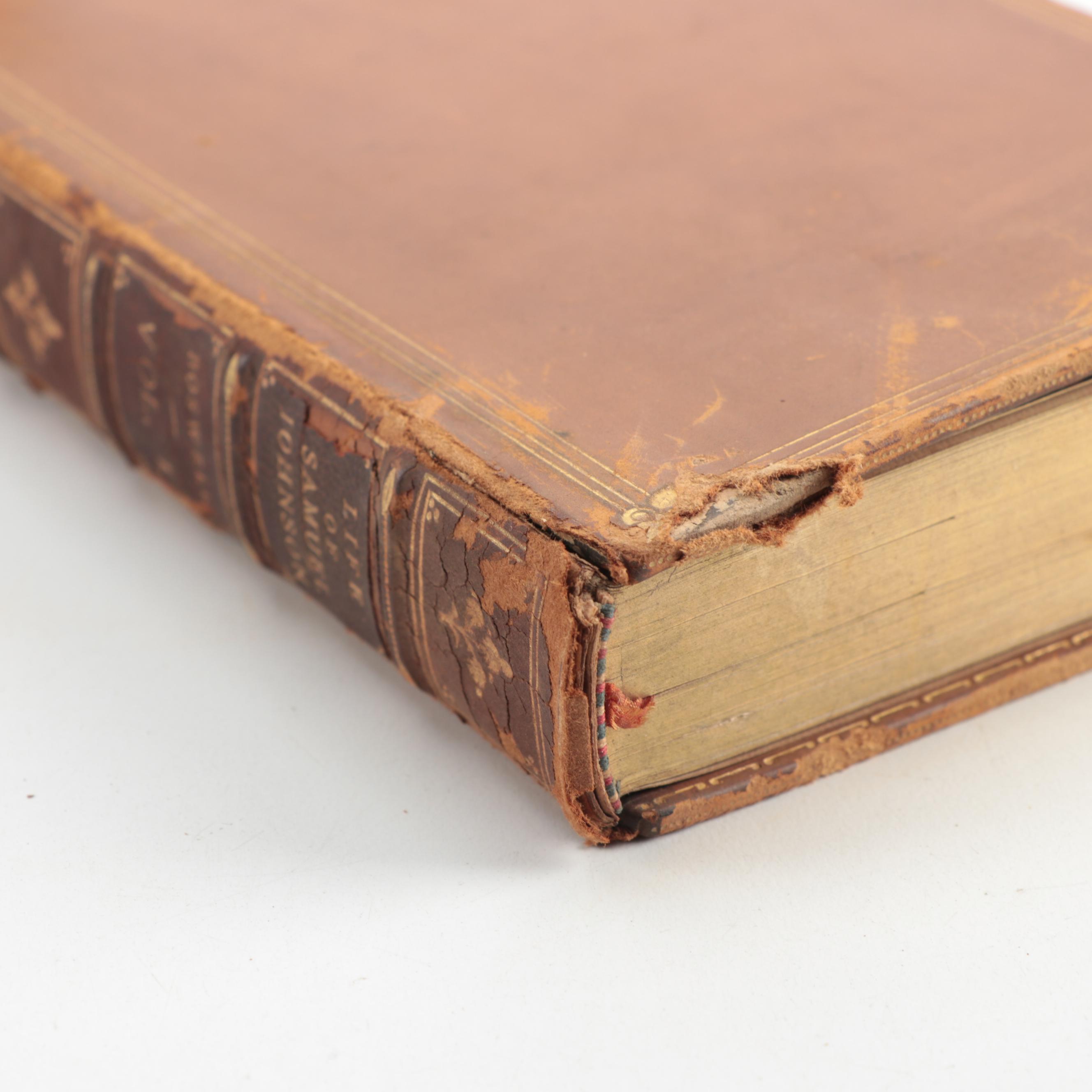 "The Life of Samuel Johnson" Complete Ten-Volume Set, 1848