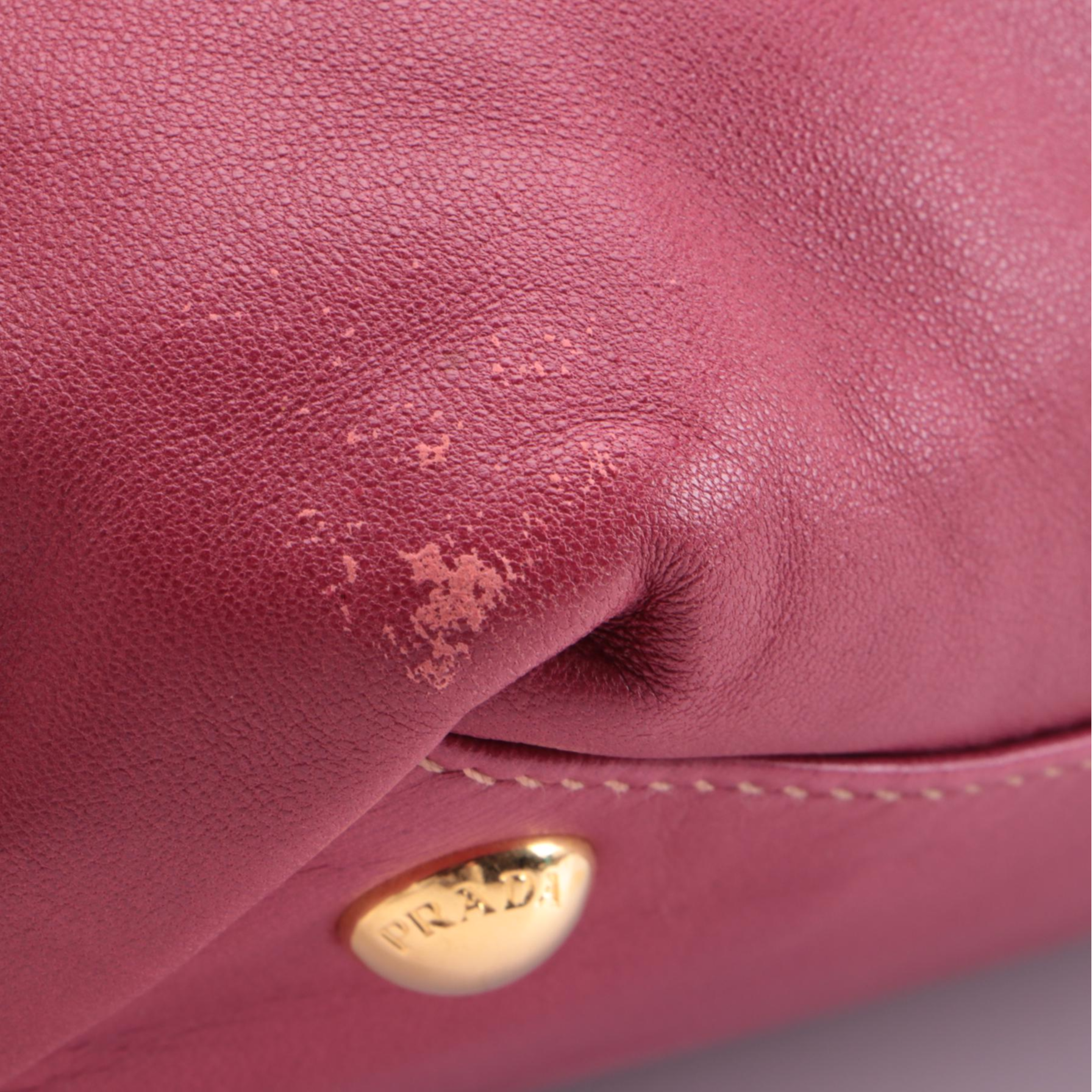 Prada Fiocco Bow Two-Way Satchel in Pink Nappa Leather