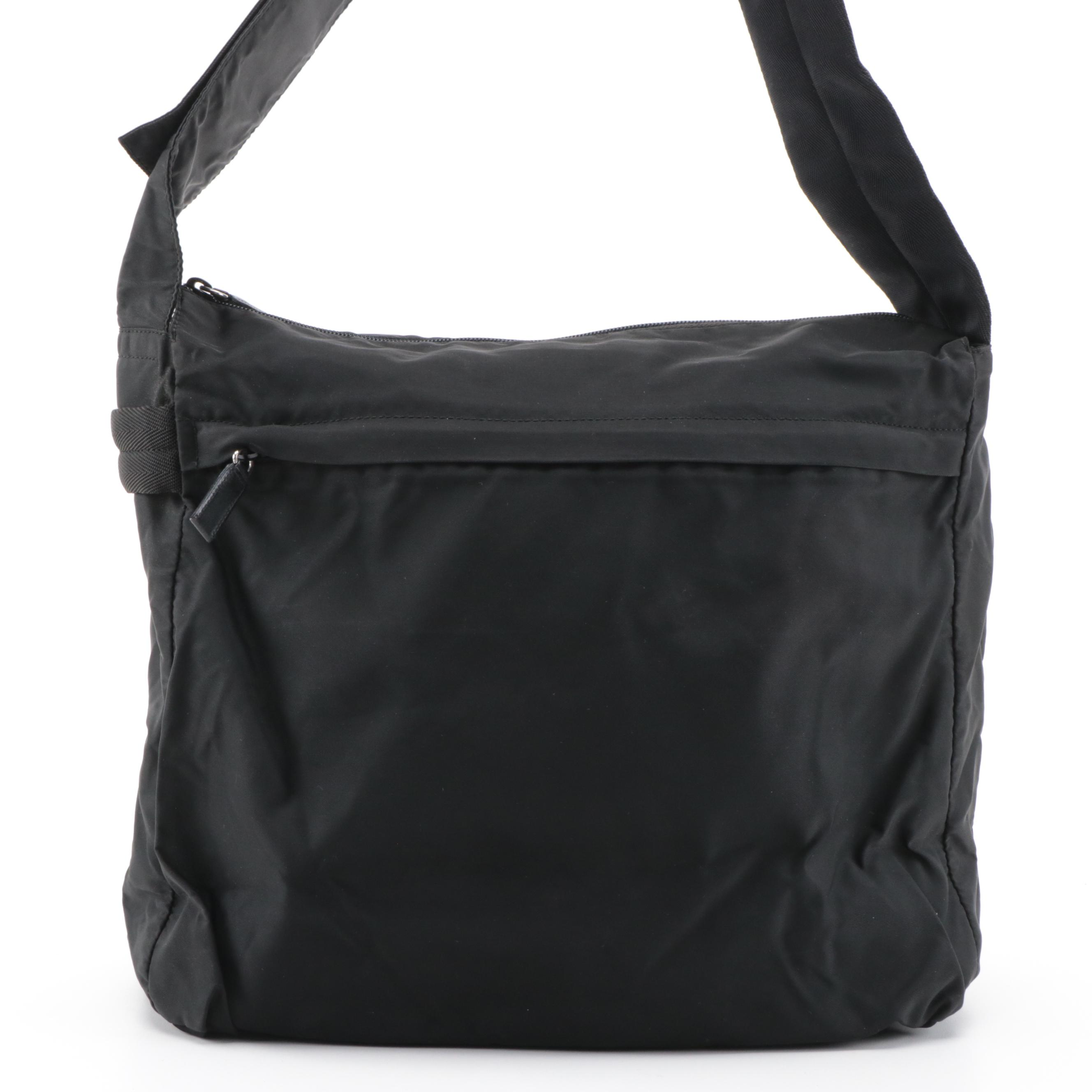 Prada Tessuto Sport Nylon Messenger Bag with Padded Strap