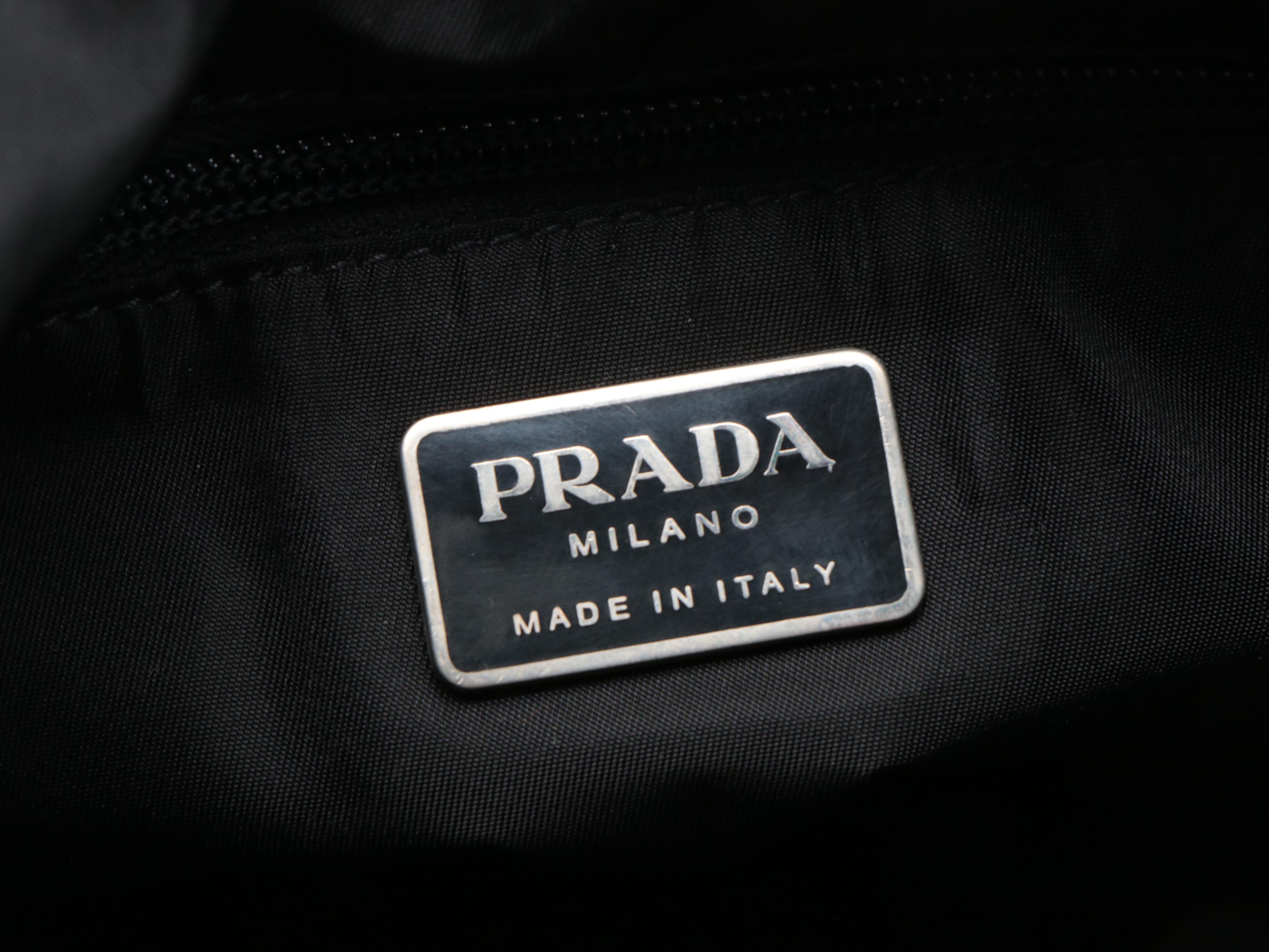 Prada Tessuto Sport Nylon Messenger Bag with Padded Strap
