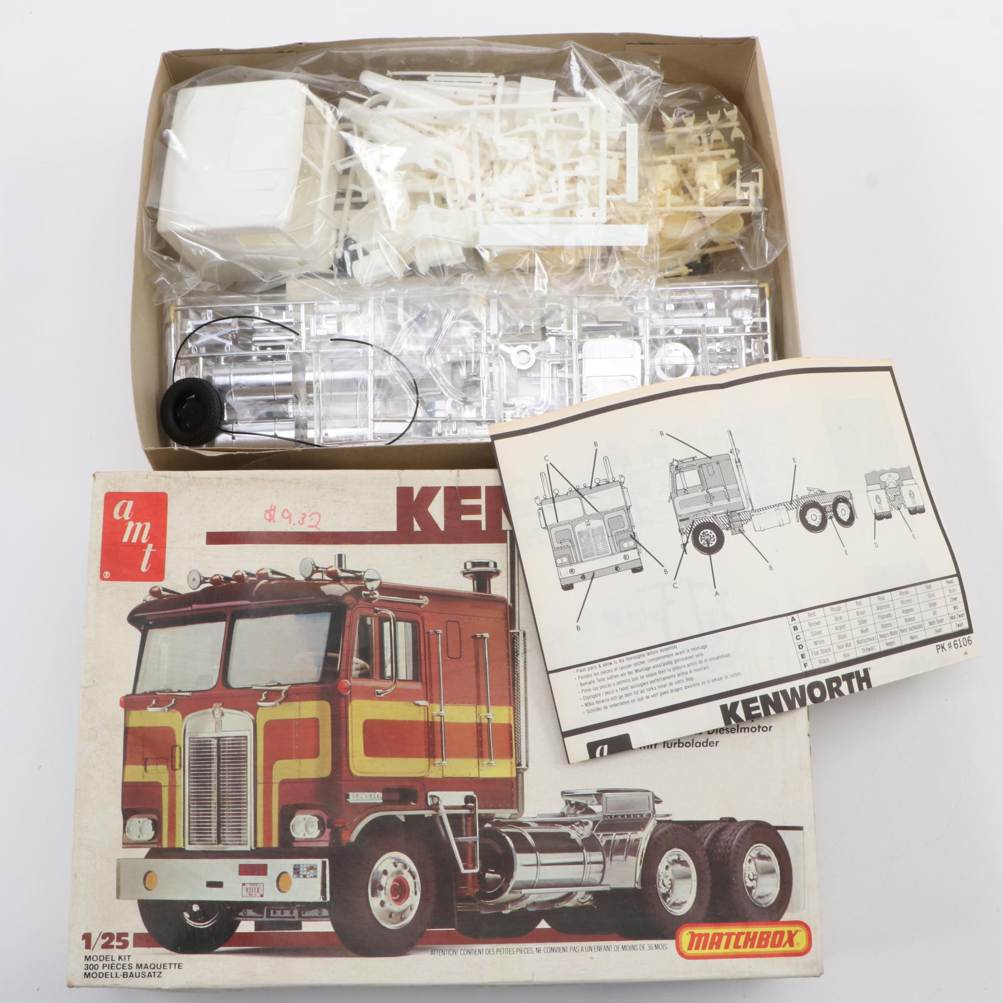 AMT GMC General and Other Truck and Trailer Model Kits