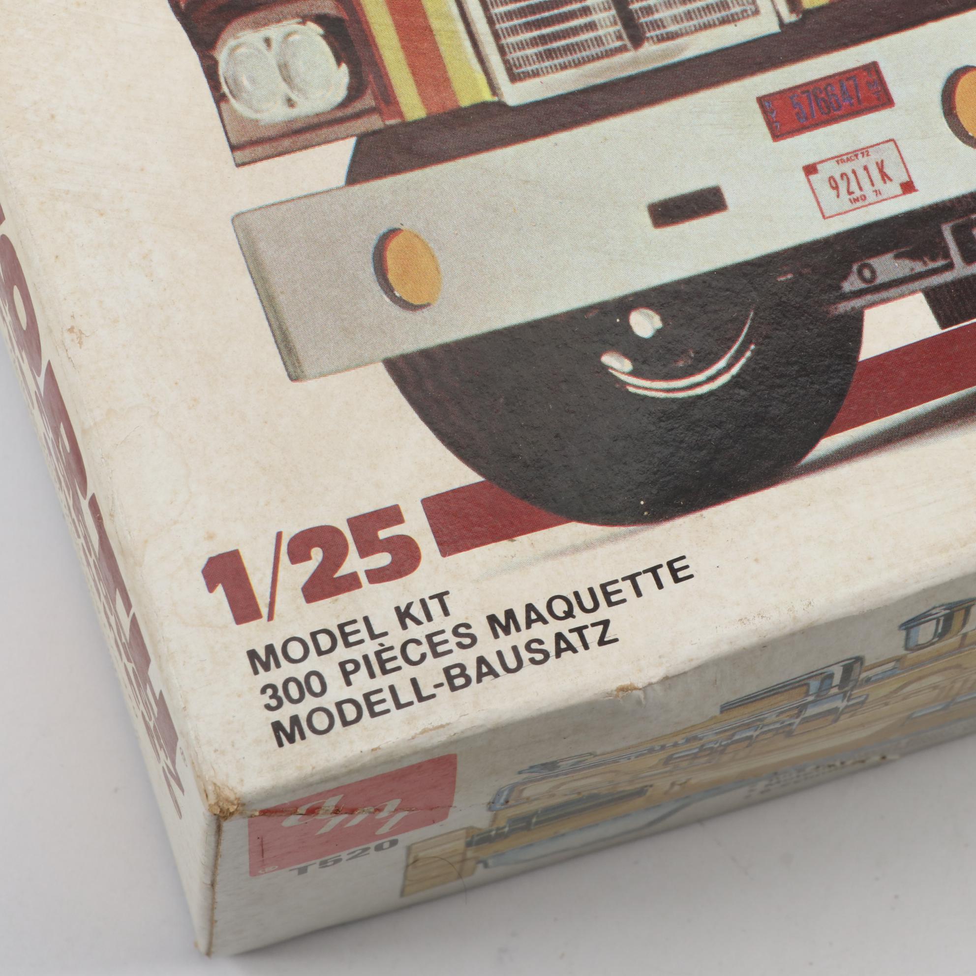 AMT GMC General and Other Truck and Trailer Model Kits