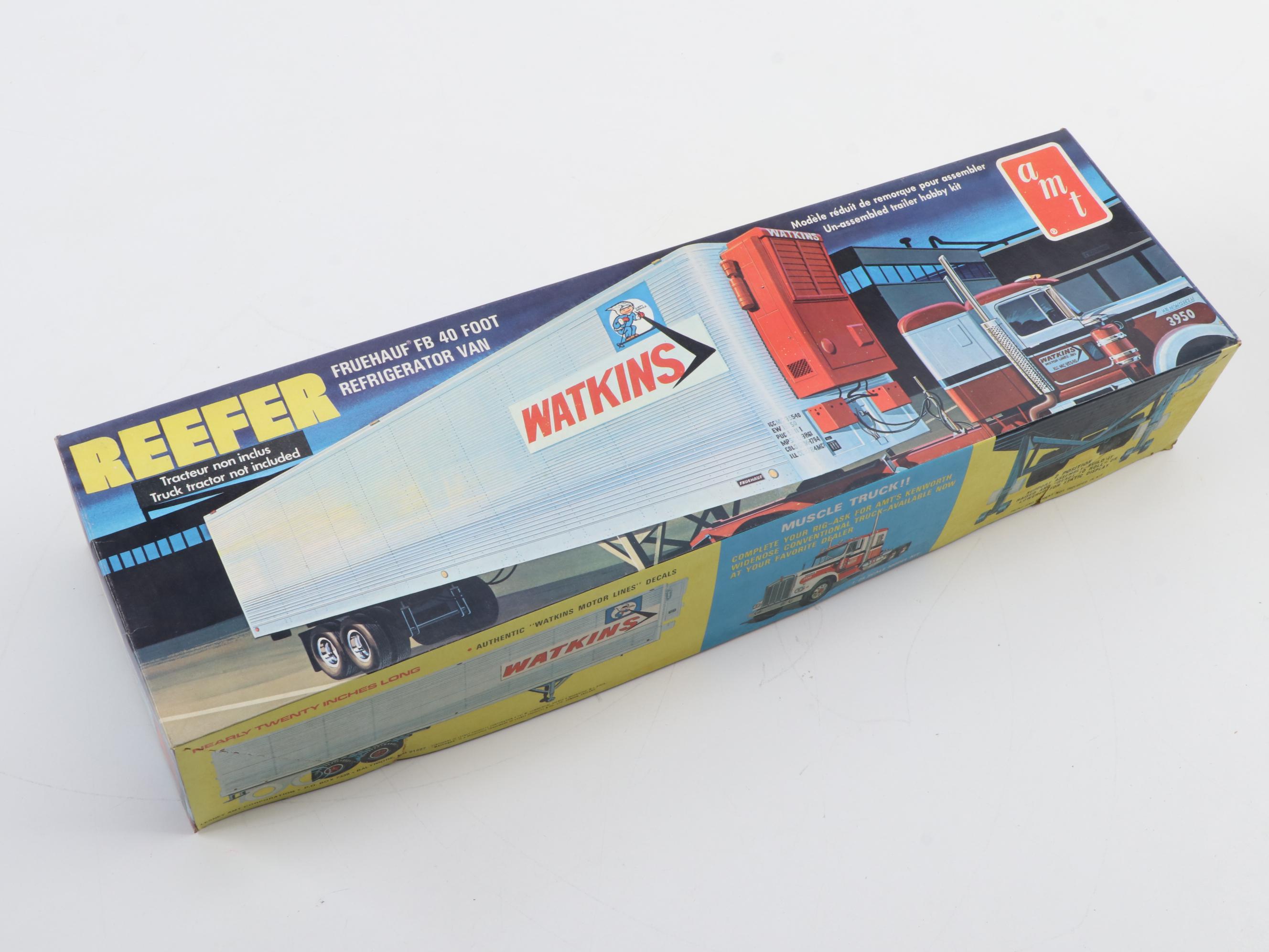 AMT GMC General and Other Truck and Trailer Model Kits