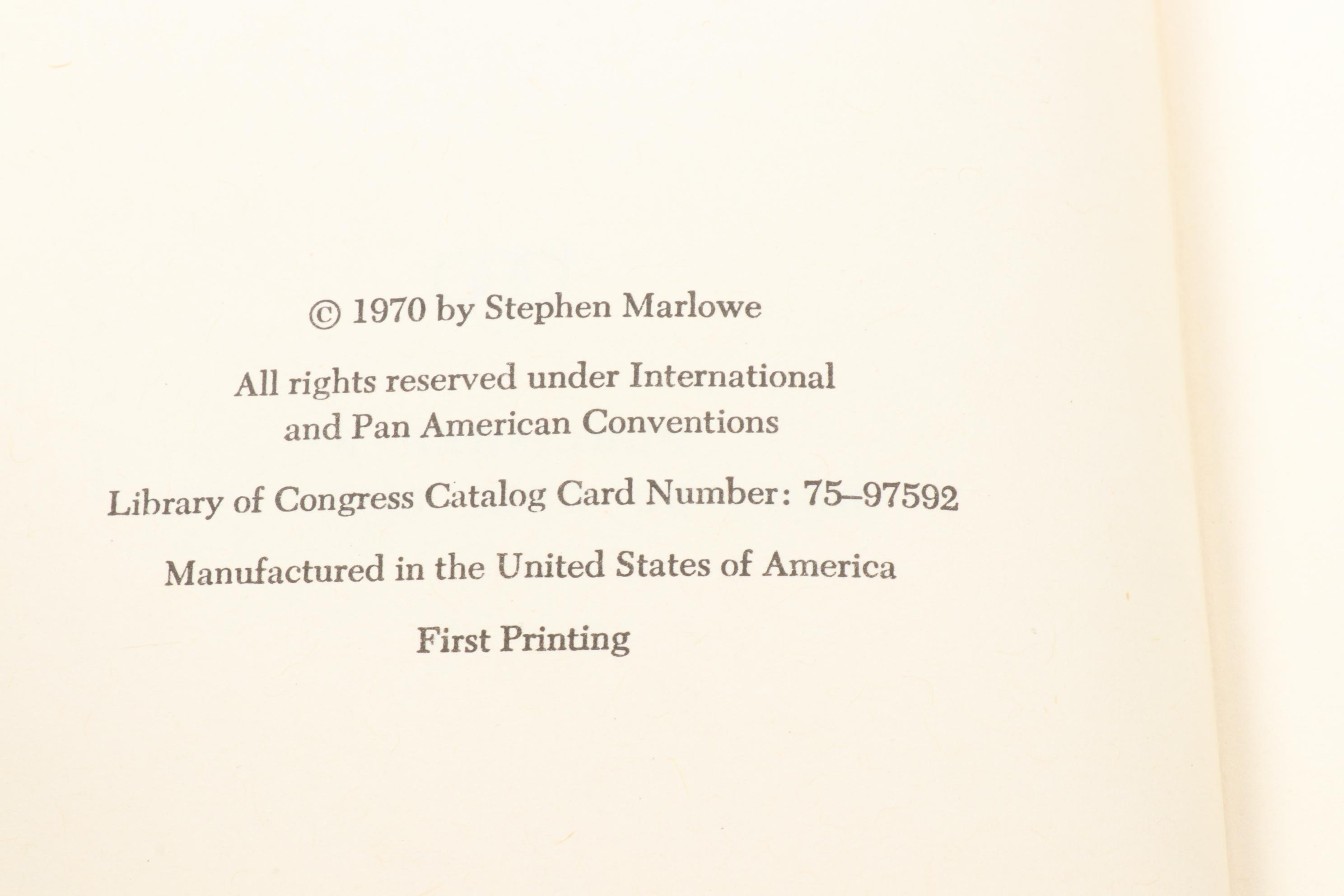 First Edition "The Summit" by Marlowe with "The Lighted Heart" by Yates and More