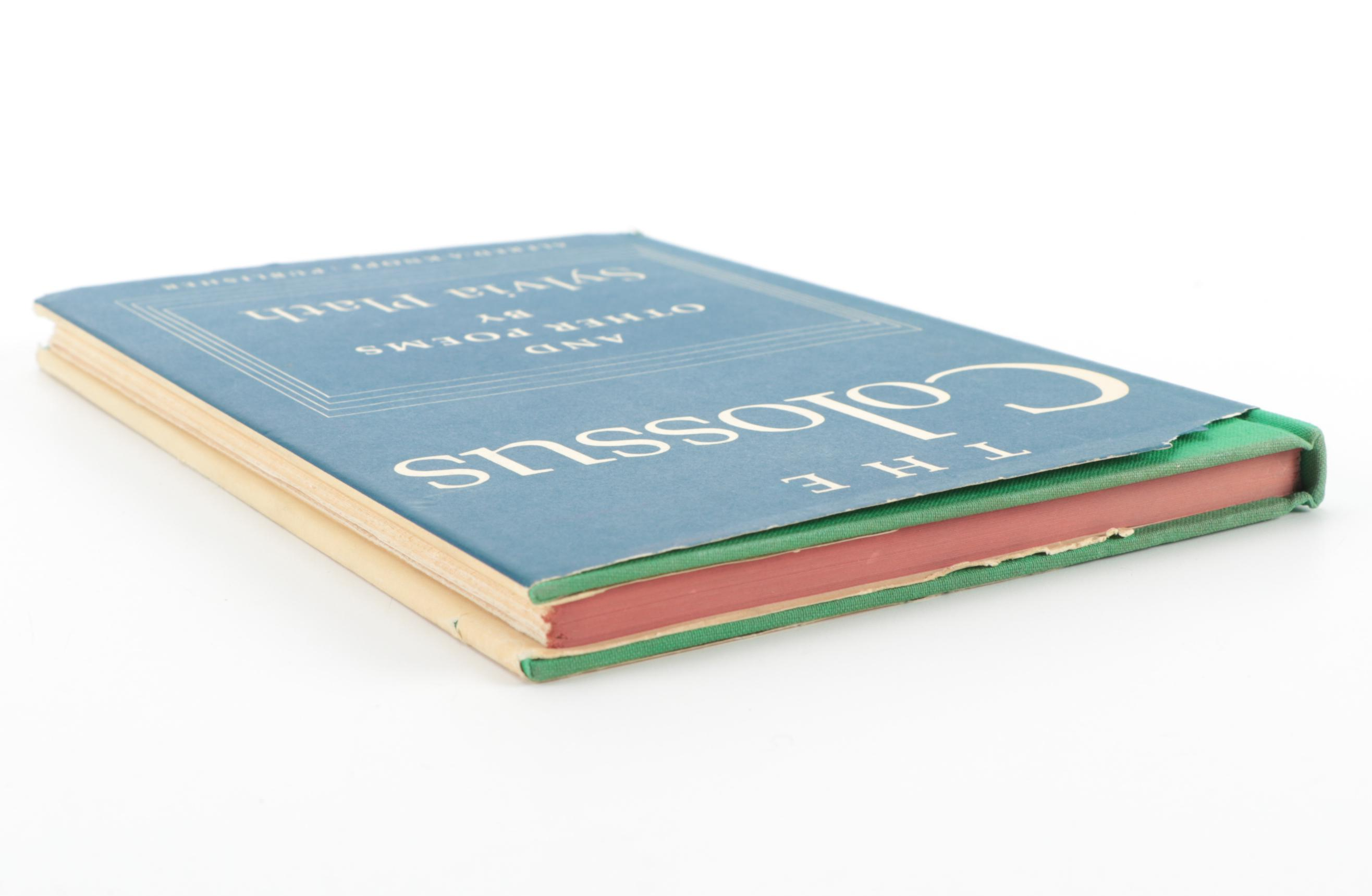 First American Edition "The Colossus and Other Poems" by Sylvia Plath, 1962