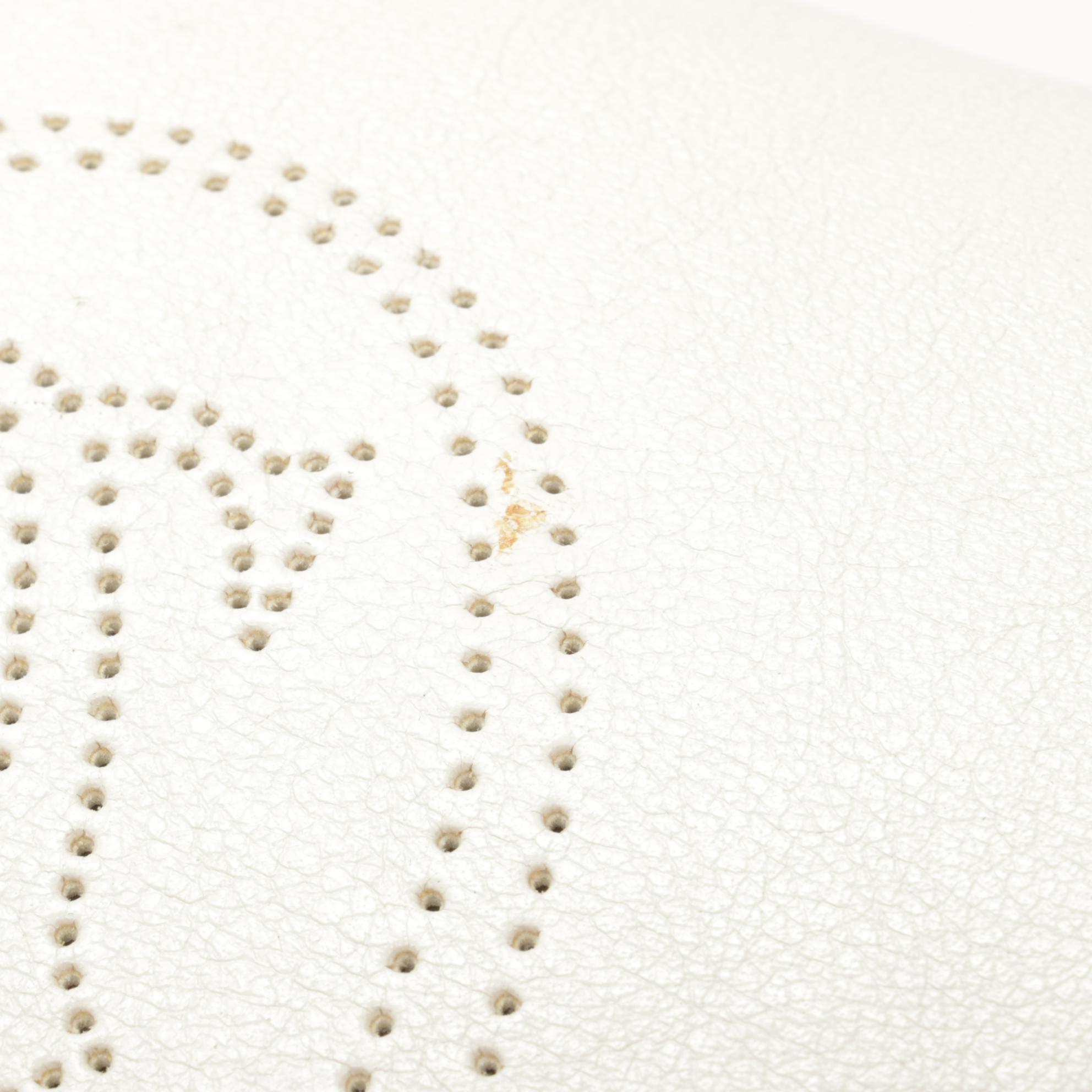 Cartier Marcello Worldwide Shoulder Bag in White Buffalo Leather